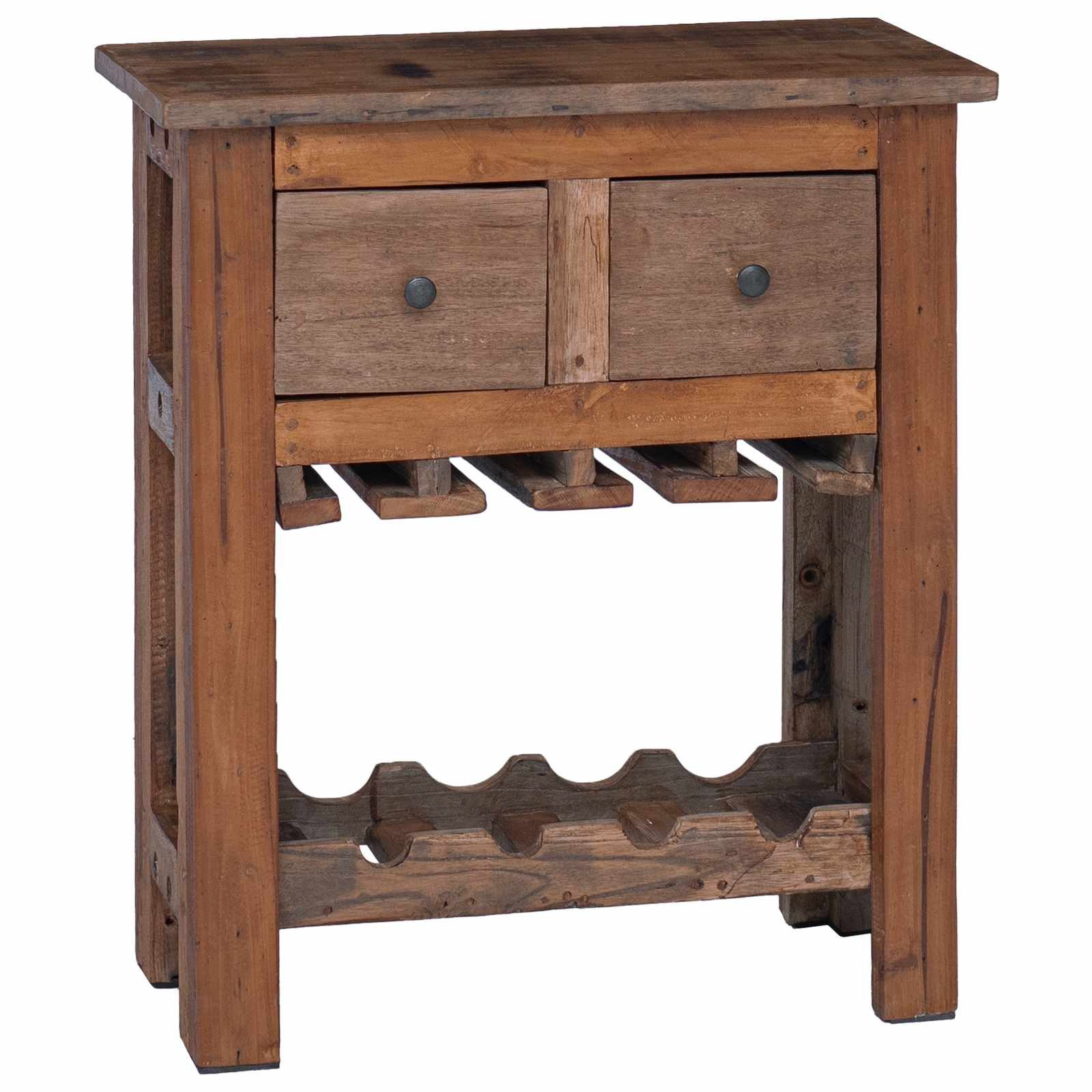 vidaXL Küchenorganizer-Set Schrank Braun 60 x 30 x 70 cm Massives upgecyceltes Holz, (1-tlg)