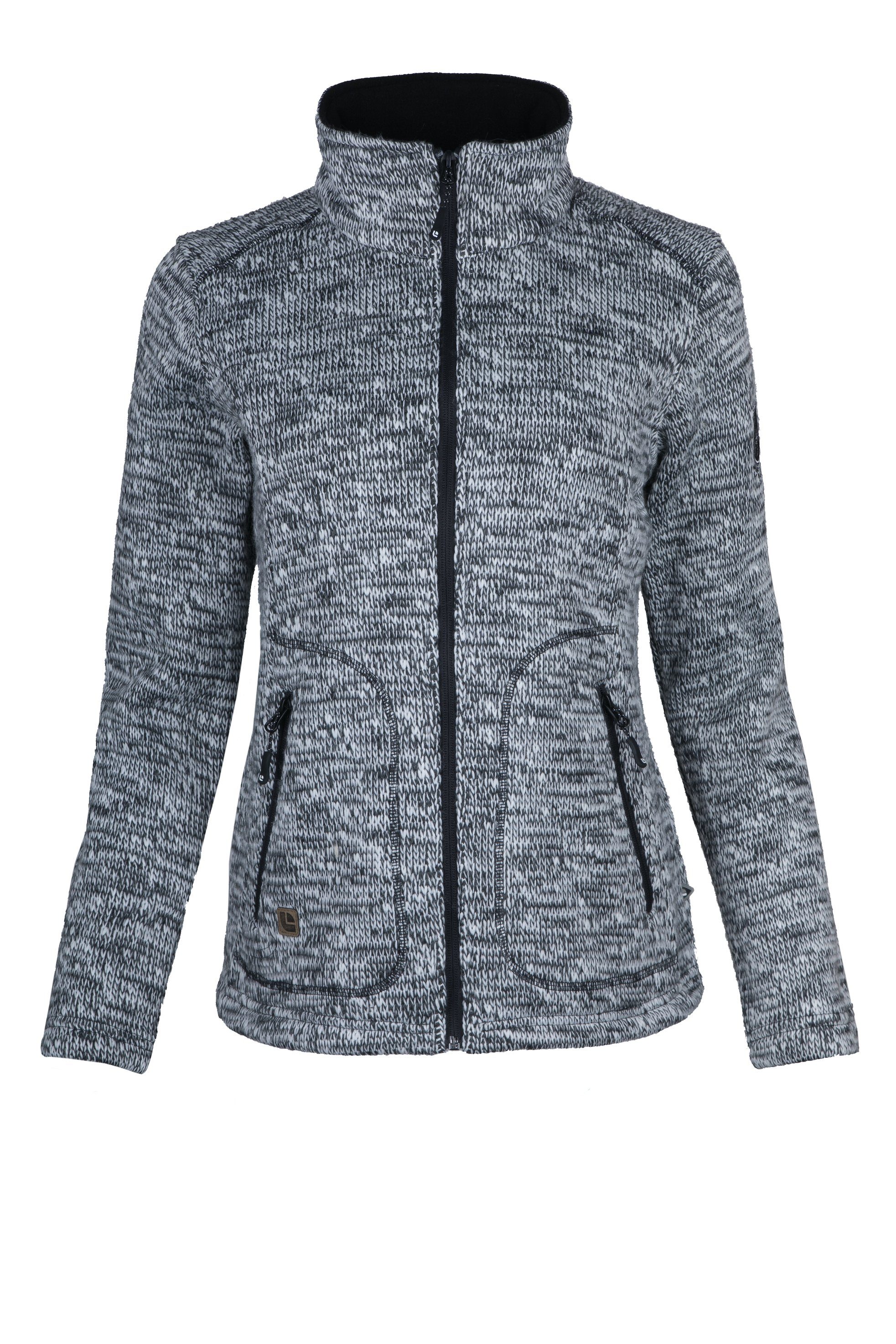 DEPROC Active Strickfleecejacke WILLMORE NEW I WOMEN in edler Optik