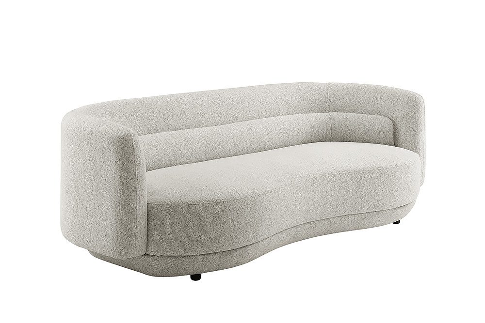 riess-ambiente 3-Sitzer GATSBY 230cm beige - Chenille, Federkern, gepolster günstig online kaufen