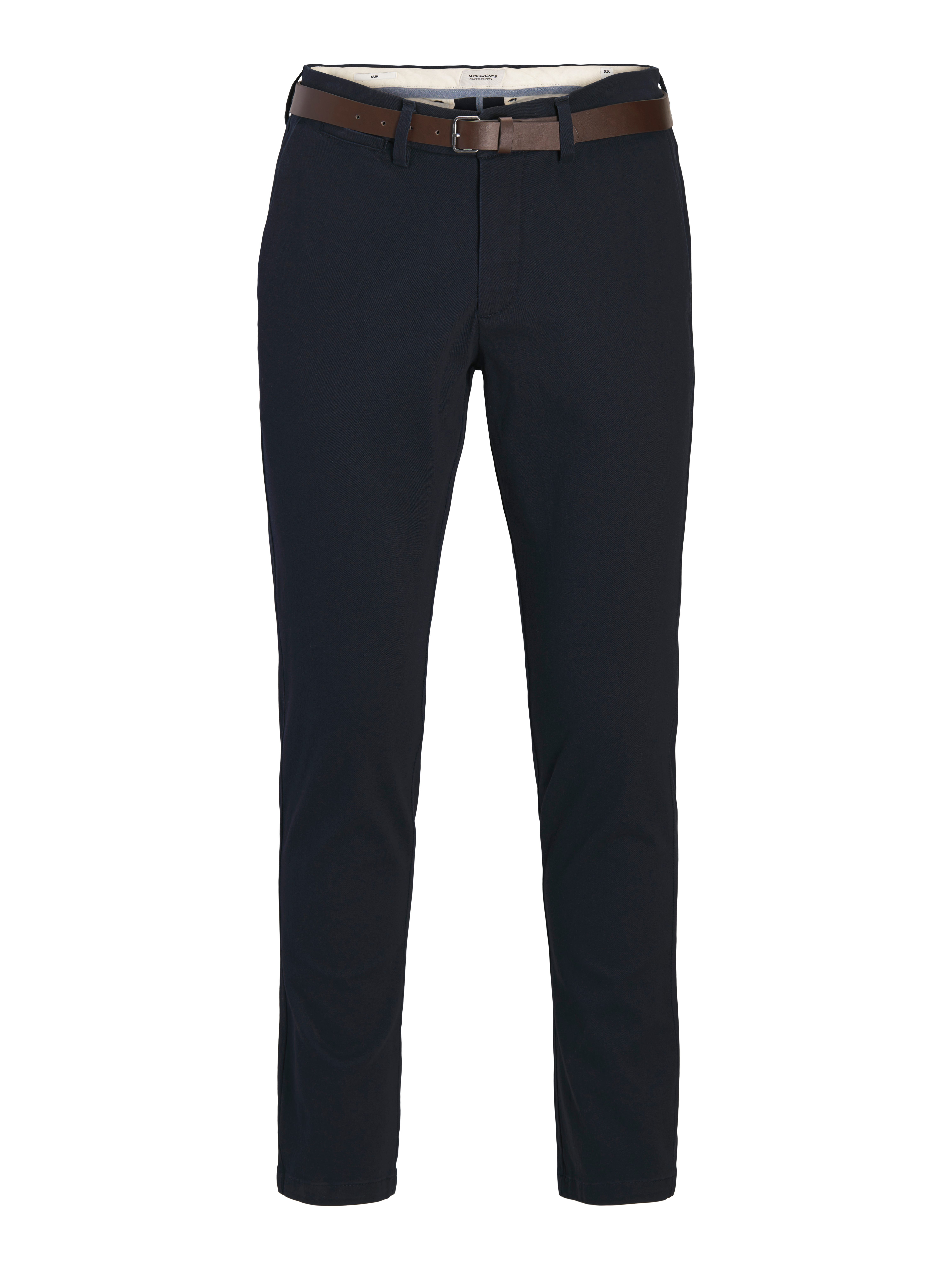 Chinohose JPSTMARCO ADAM BELTED CHINO
