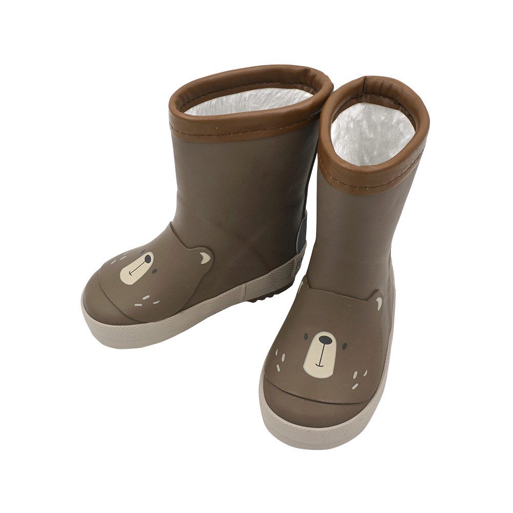 MAXIMO Gummistiefel gefüttert, Profilsohle, reflektierende Details