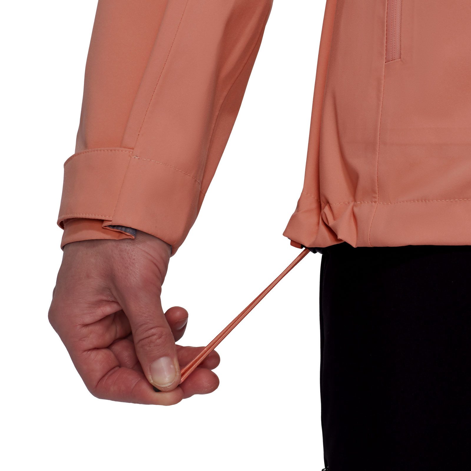 Mammut Outdoorjacke Linard Guide HS Hooded Jacket mit Unterarmreißverschlüssen