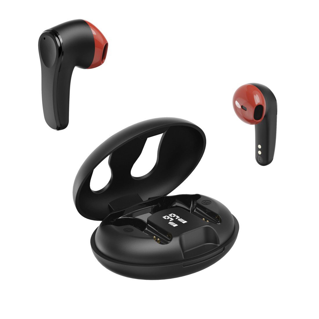 Hama Bluetooth®-Kopfhörer, True Wireless Earbuds, Fast Charge, ENC In-Ear-Kopfhörer (Google Assistant, Sprachsteuerung, True Wireless, kompatibel mit Siri, Google Assistant, Siri, Wireless Charging, Automatisches Pairing, Touch Control)