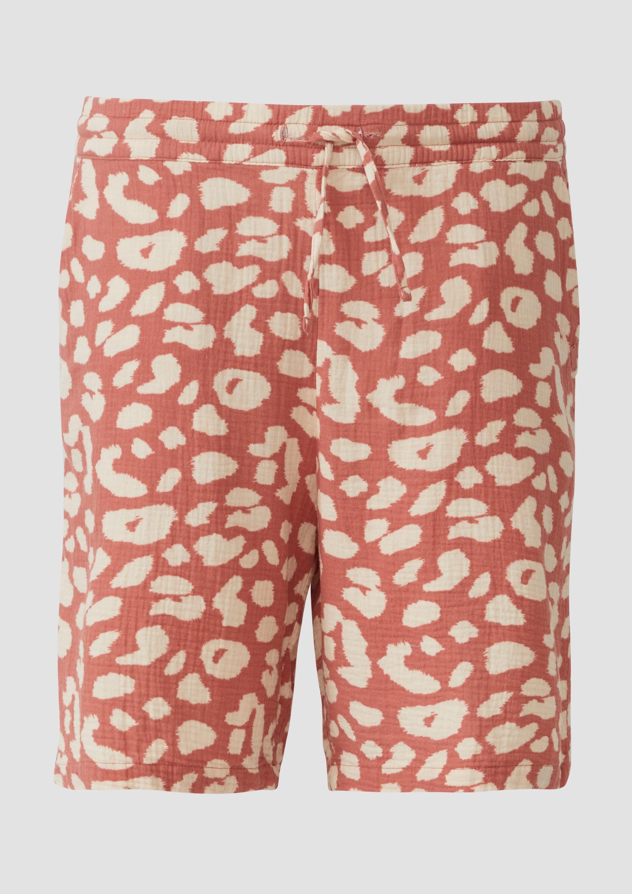 QS Shorts Hose Shorts mit Elastikbund