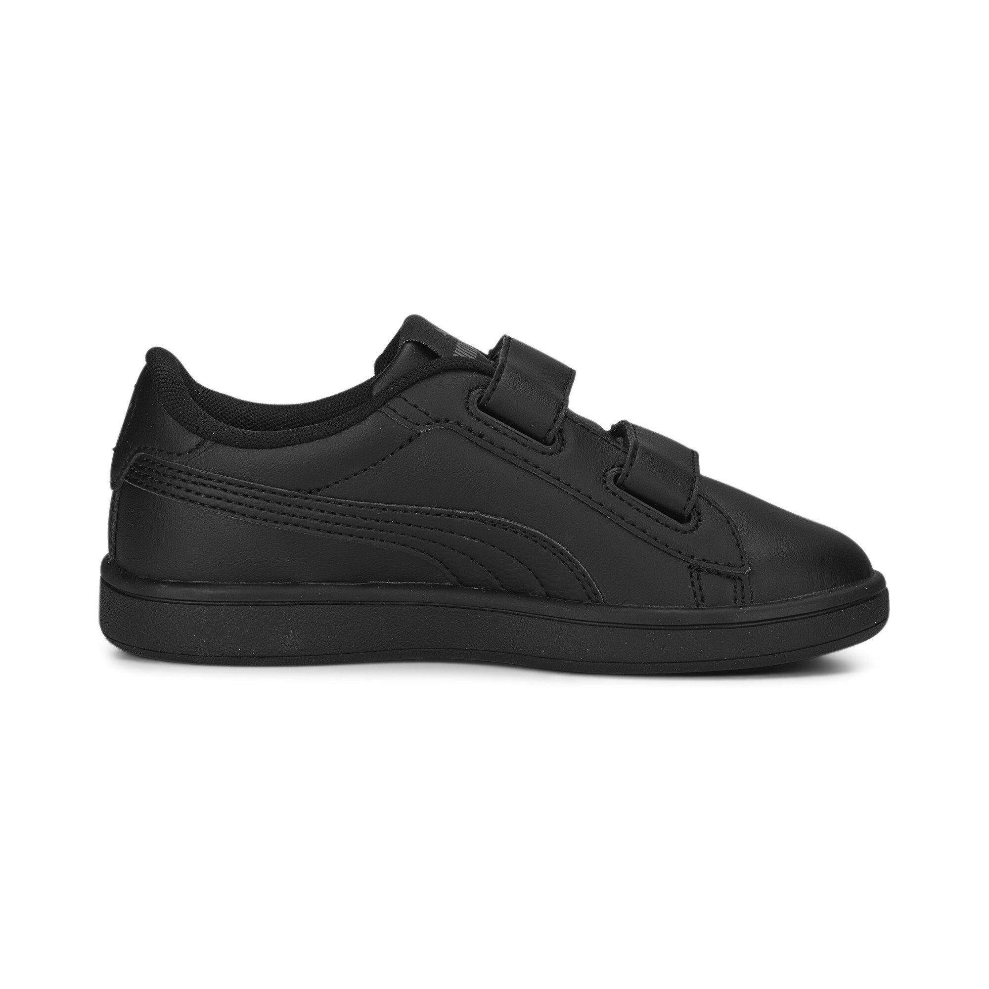 Leather Gray PUMA Smash Sneakers 3.0 Sneaker Black Shadow