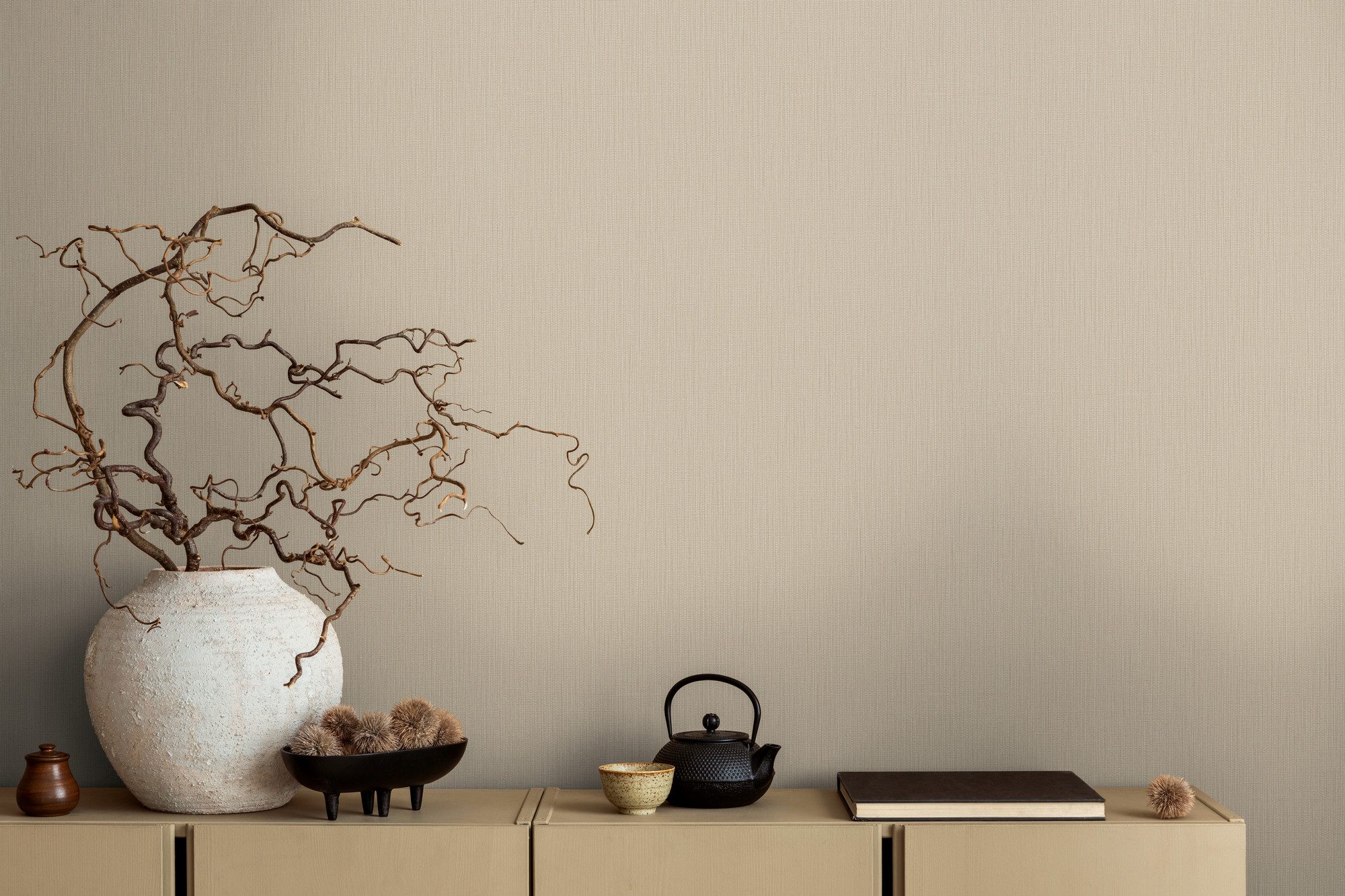 living walls Vliestapete Michalsky 6 einfarbige Tapete Unitapete Struktur L günstig online kaufen