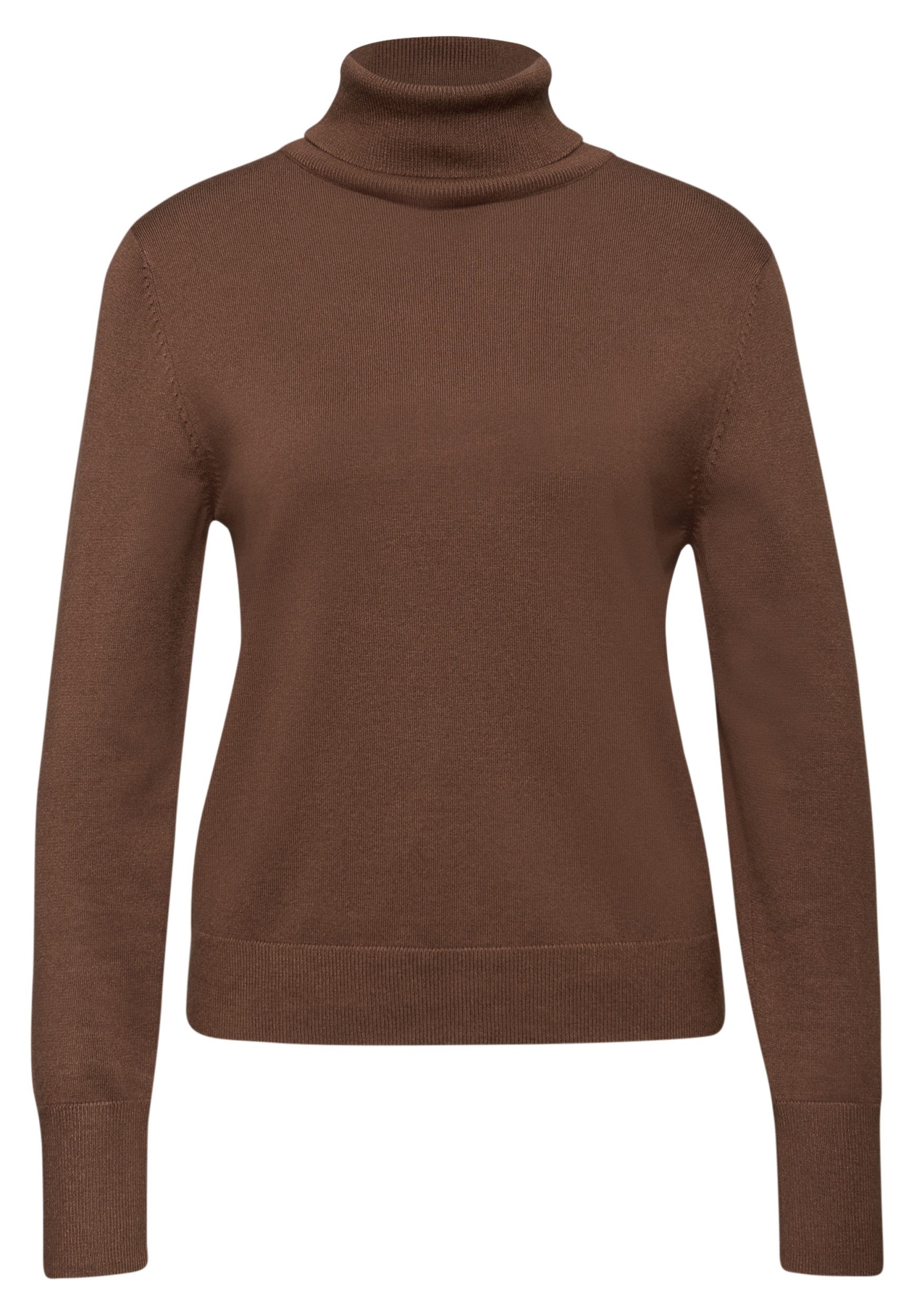STREET ONE Sweatshirt LTD QR_basic roll-neck günstig online kaufen