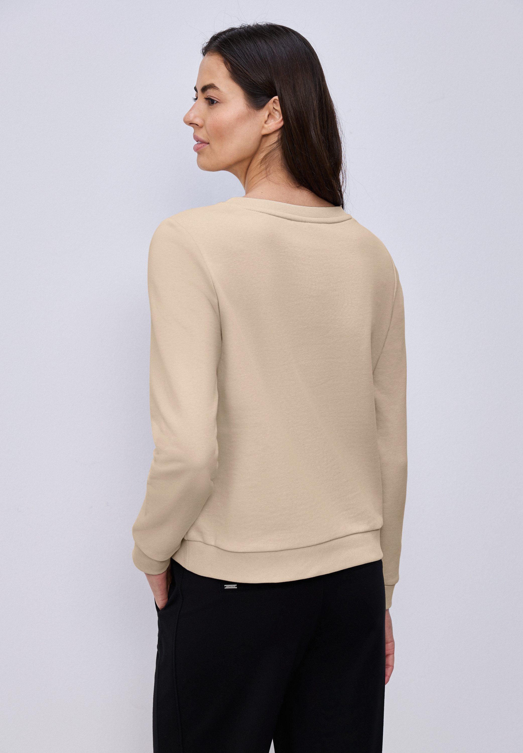 STREET ONE Sweater unifarben