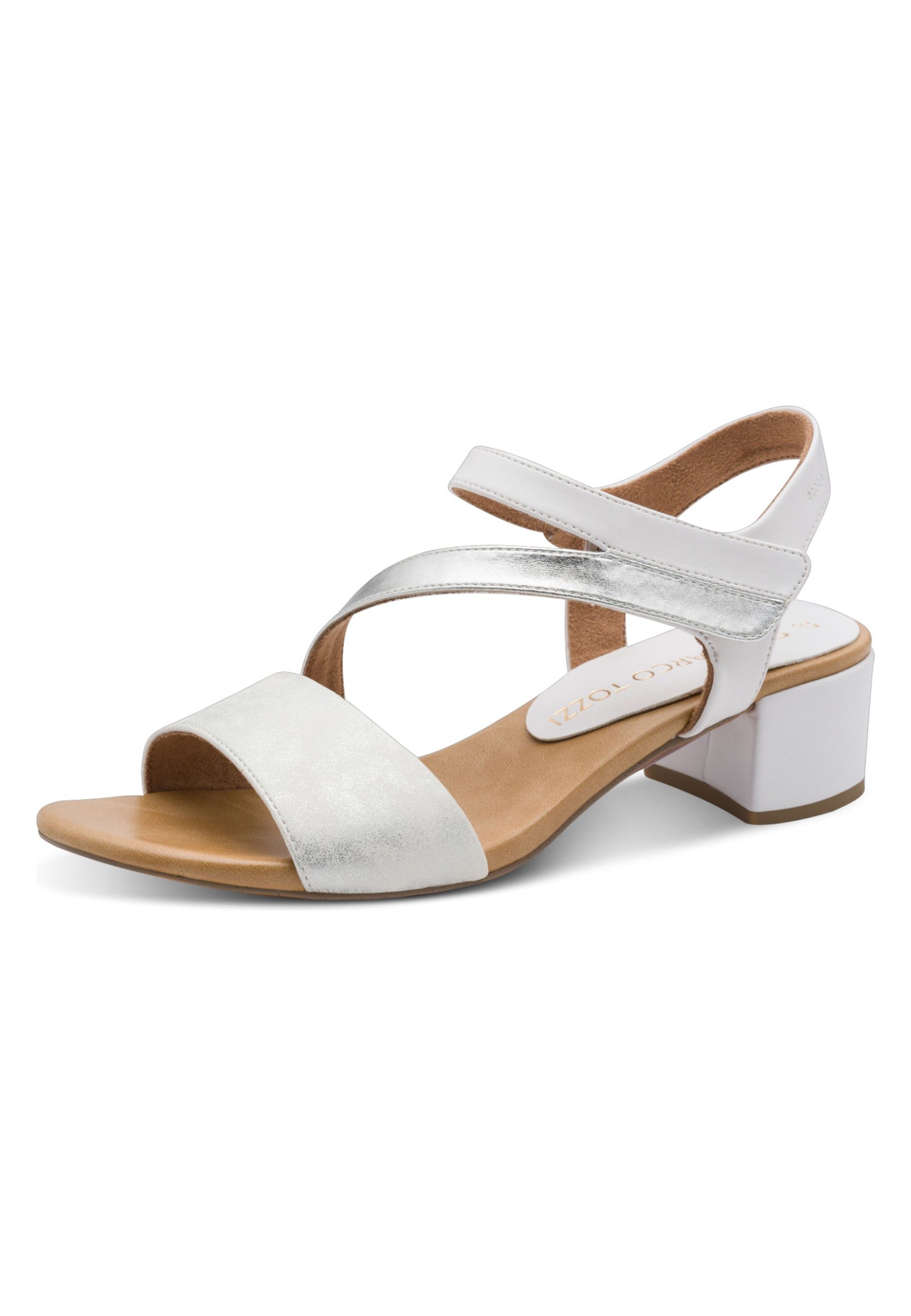 MARCO TOZZI 2-28206-46 197 White Comb Sandale