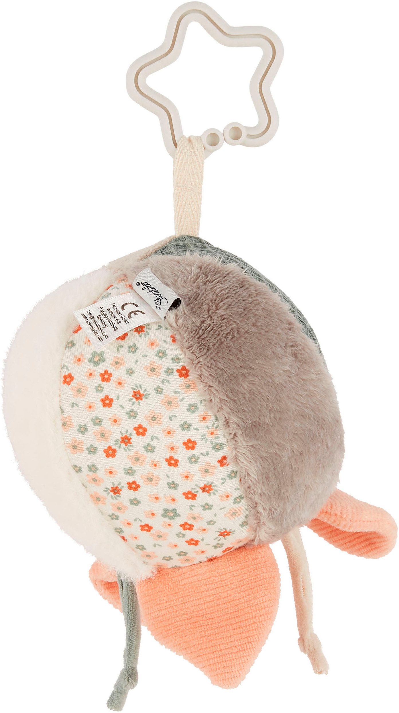 Sterntaler® Softball Stoff, Bauernhof Blumen, für Babys