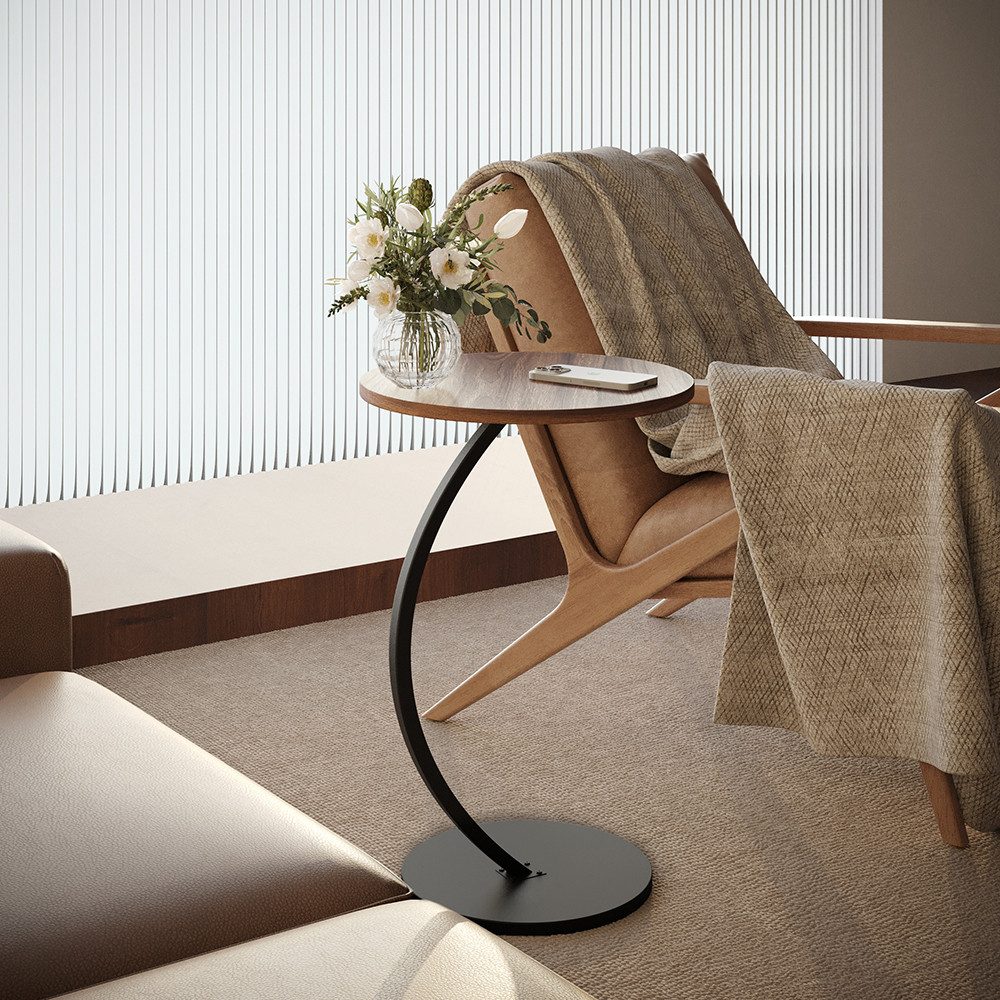 Vicco Couchtisch Alvio, Braun, 40 x 60 cm (1-St)