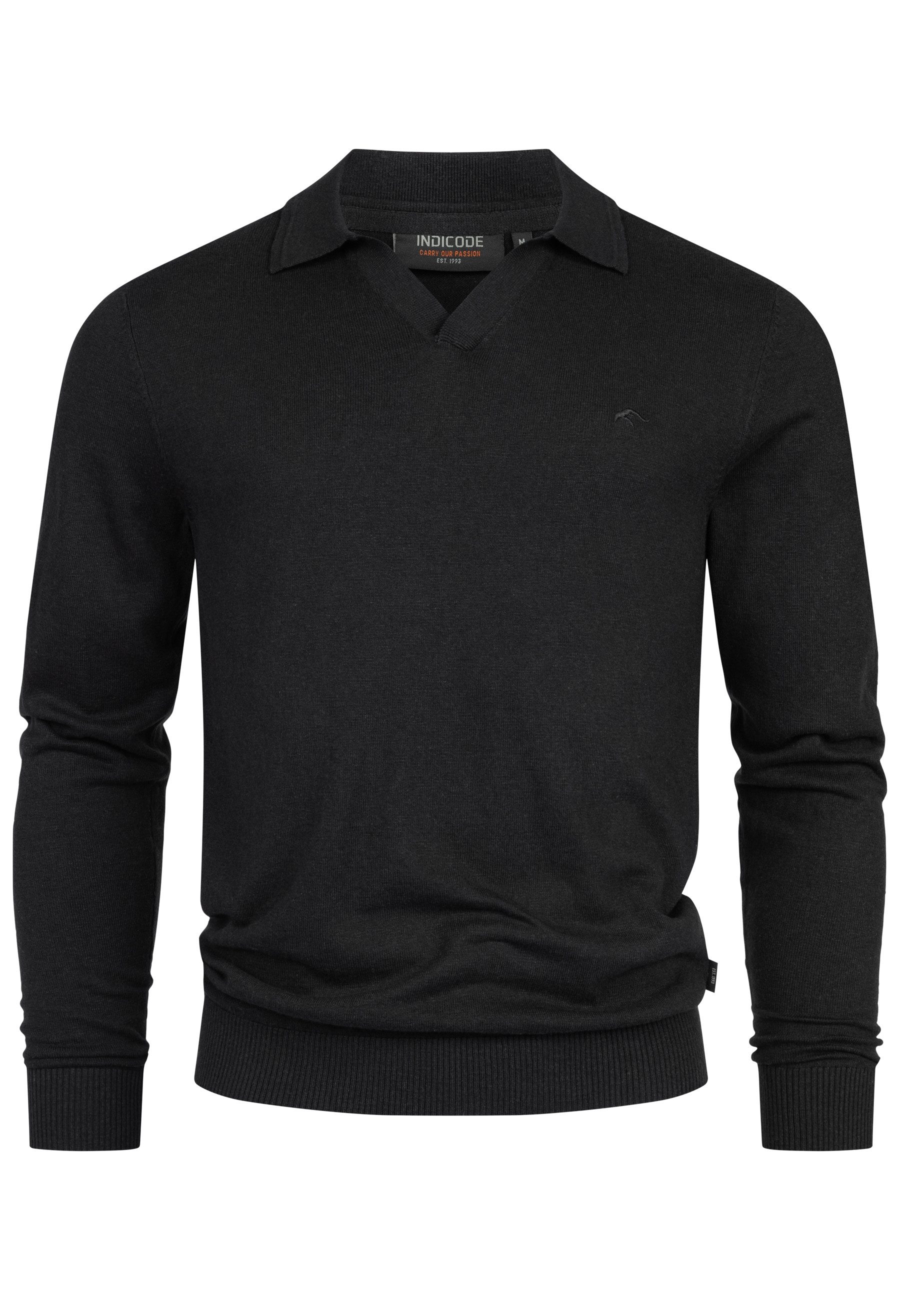 Indicode Strickpullover INHagen Leichter Feinstrick-Pullover mit günstig online kaufen