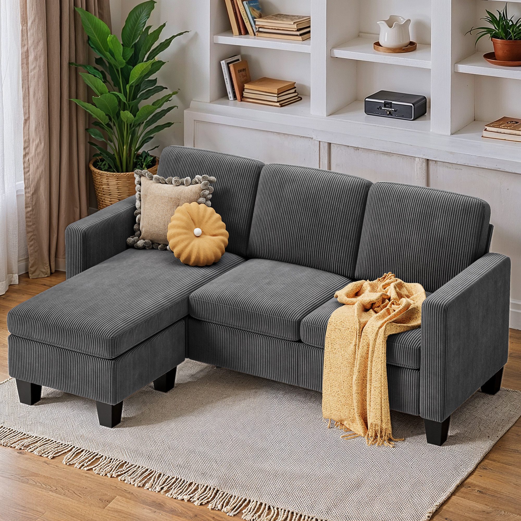 Bealife Ecksofa L-Form, B: 188cm, mit Bettfunktion günstig online kaufen