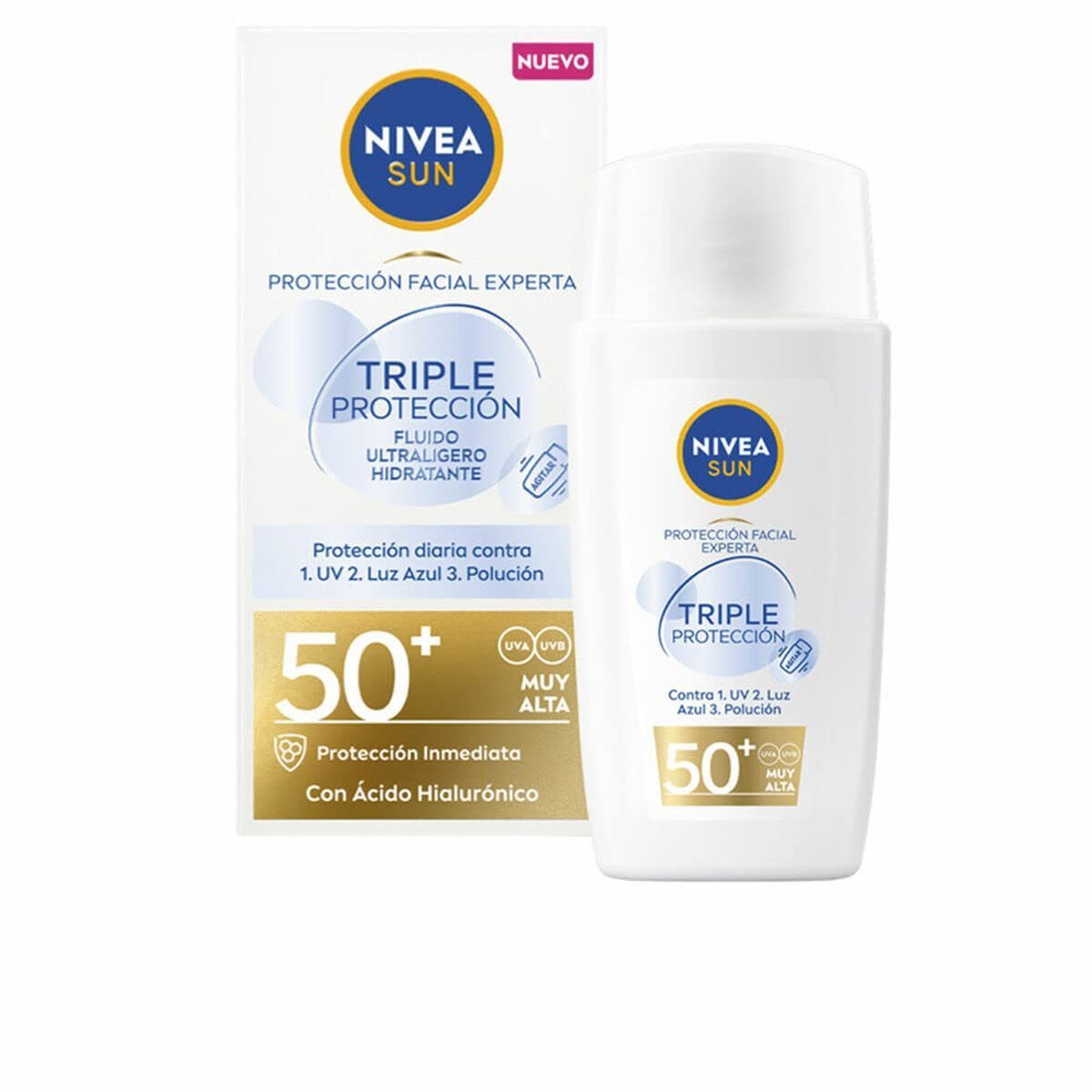 Sonnenschutzcreme Triple Protect Sonnenfluid SPF 50+ – Ultra-leichter Schutz vor UV