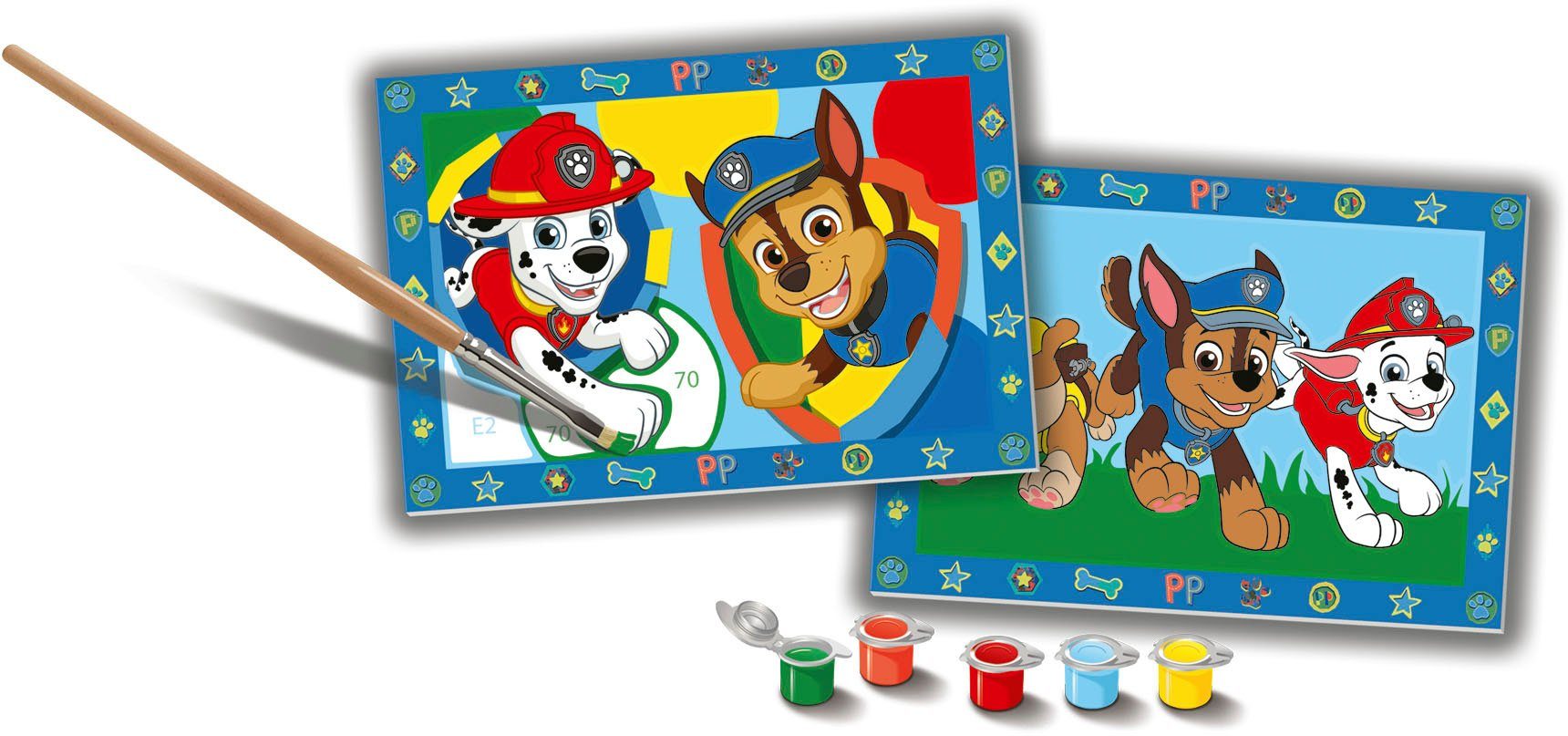 Ravensburger Malen nach Zahlen Junior, PAW Patrol, Made in Europe