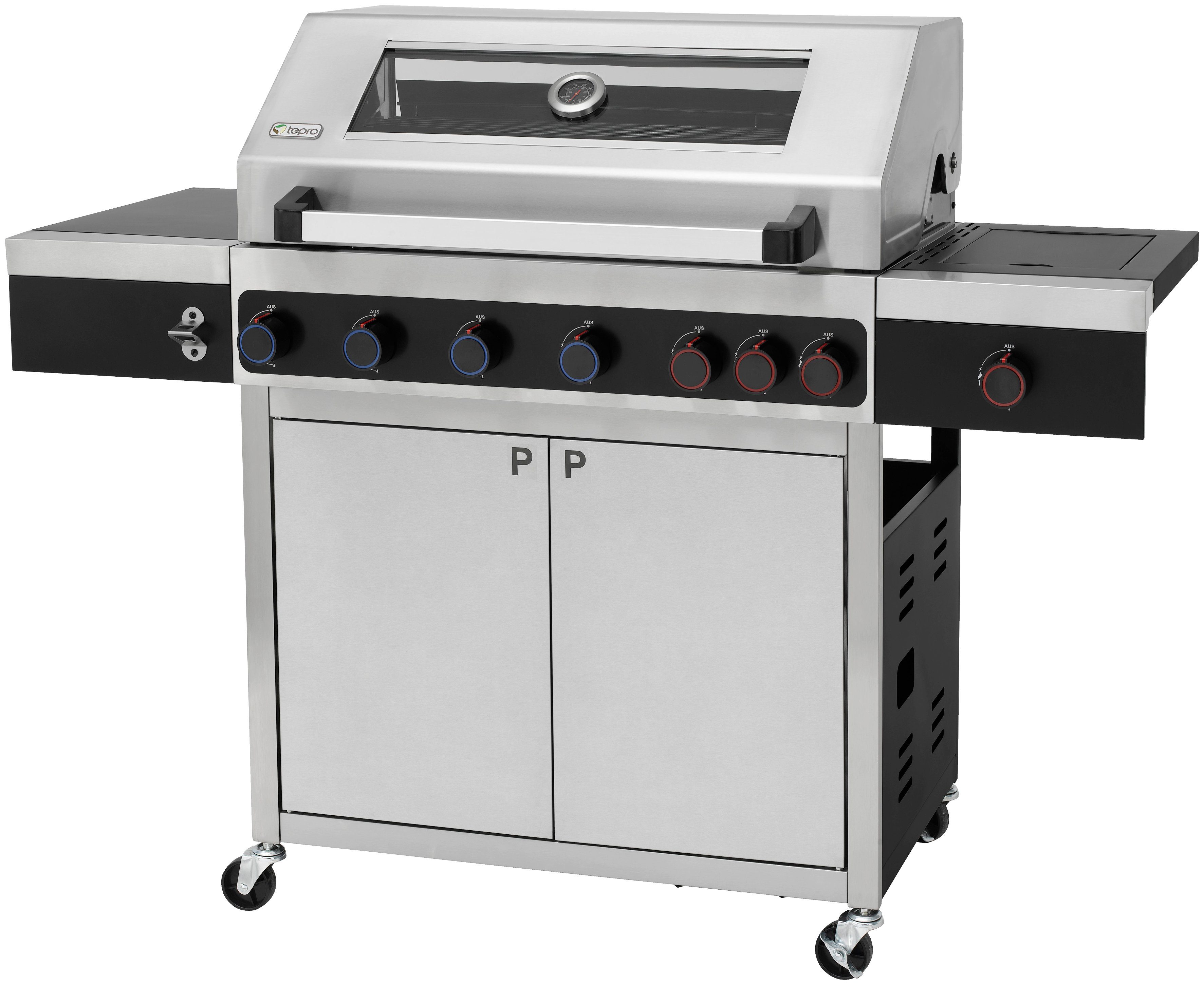 Tepro Gasgrill Keansburg 6 Special Edition, BxTxH: 152x62x118 cm