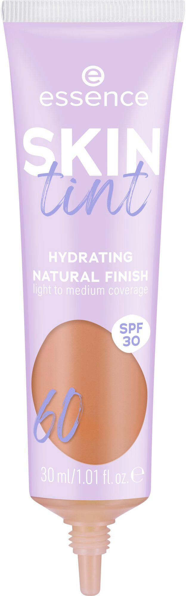 Essence Foundation SKIN tint, 3er Pack, mit veganen Inhaltsstoffen