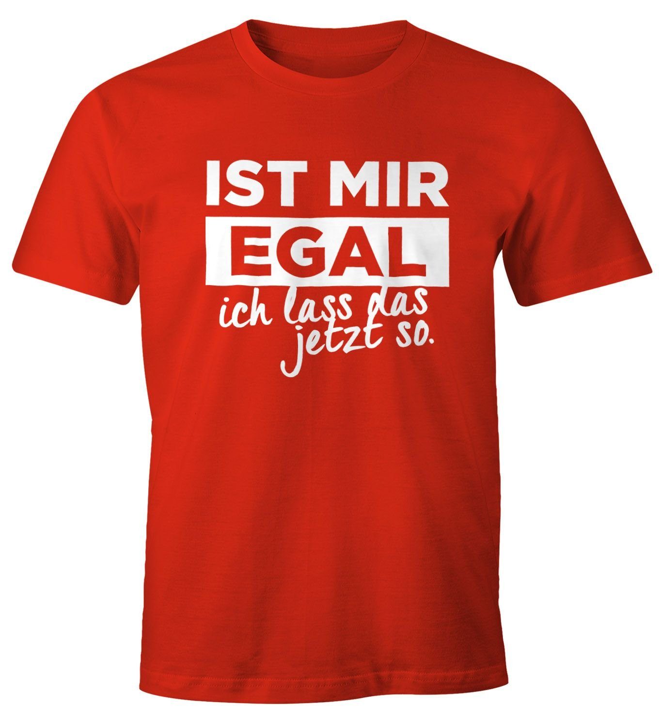 MoonWorks Print-Shirt Herren T-Shirt mit Spruch günstig online kaufen