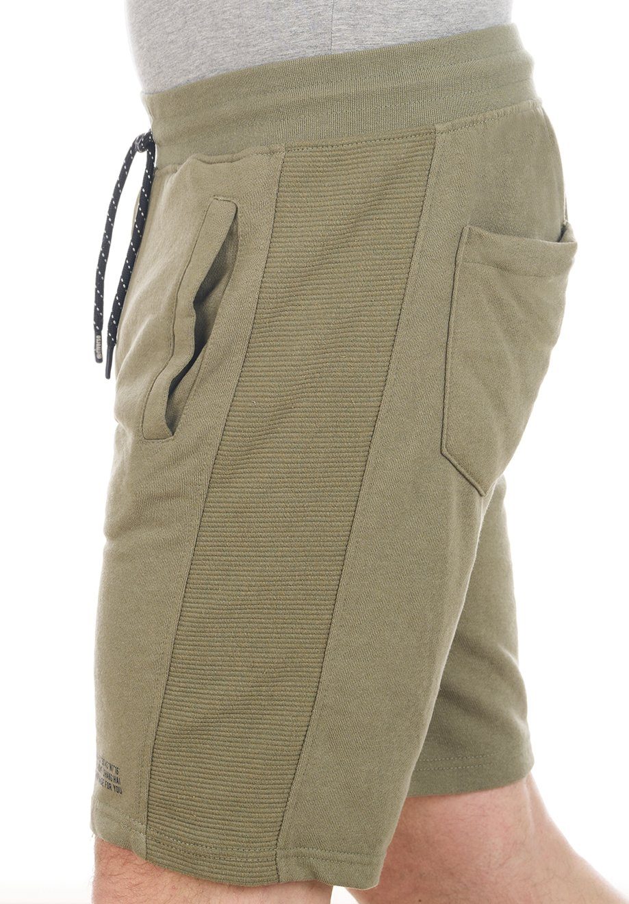 riverso Sweatshorts Herren Sportshorts RIVBlake Regular Fit Bermudashort mit Kordelzug – Bild 3 von 5