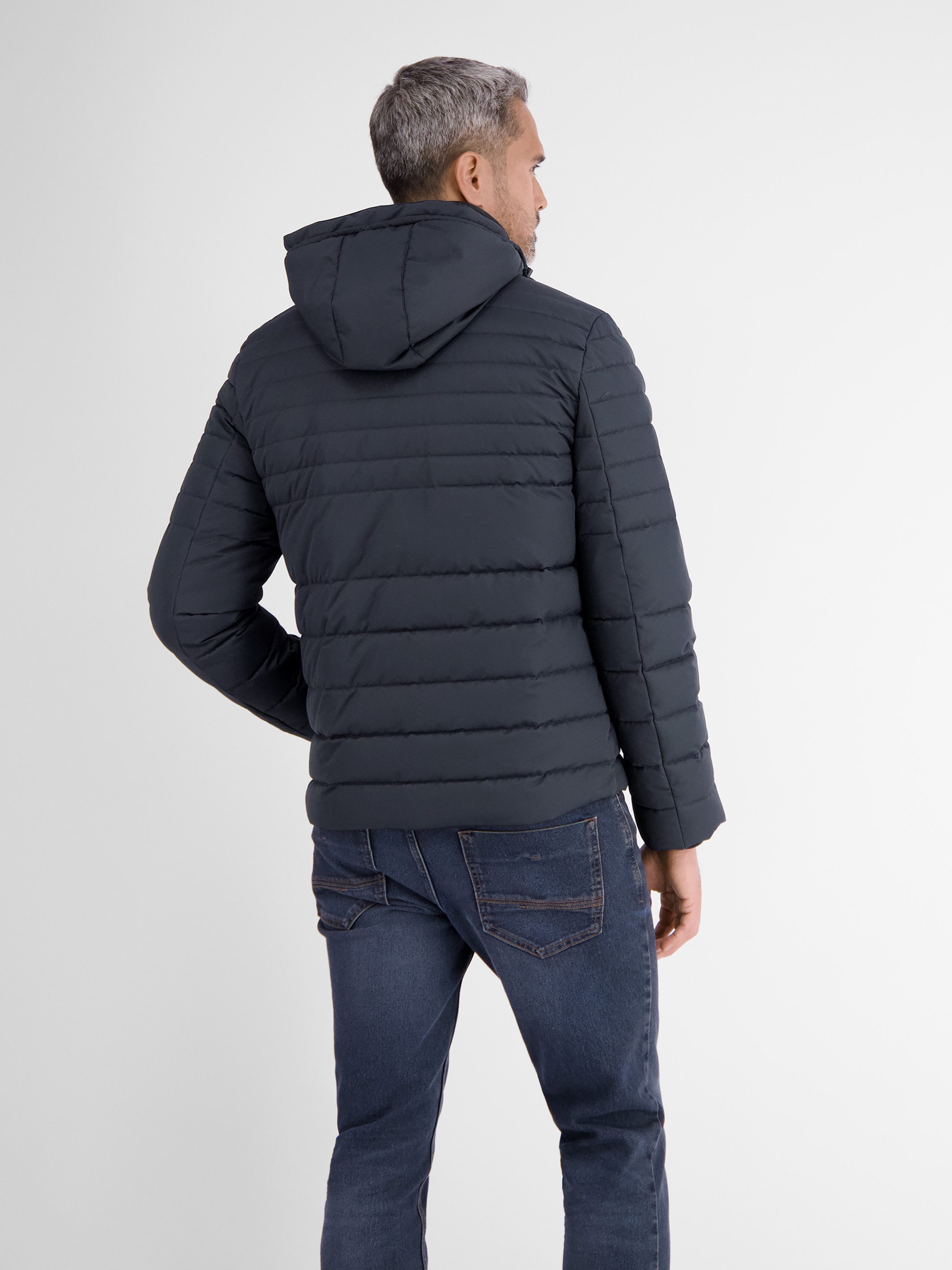 LERROS Winterjacke Steppjacke mit abnehmbarer Kapuze
