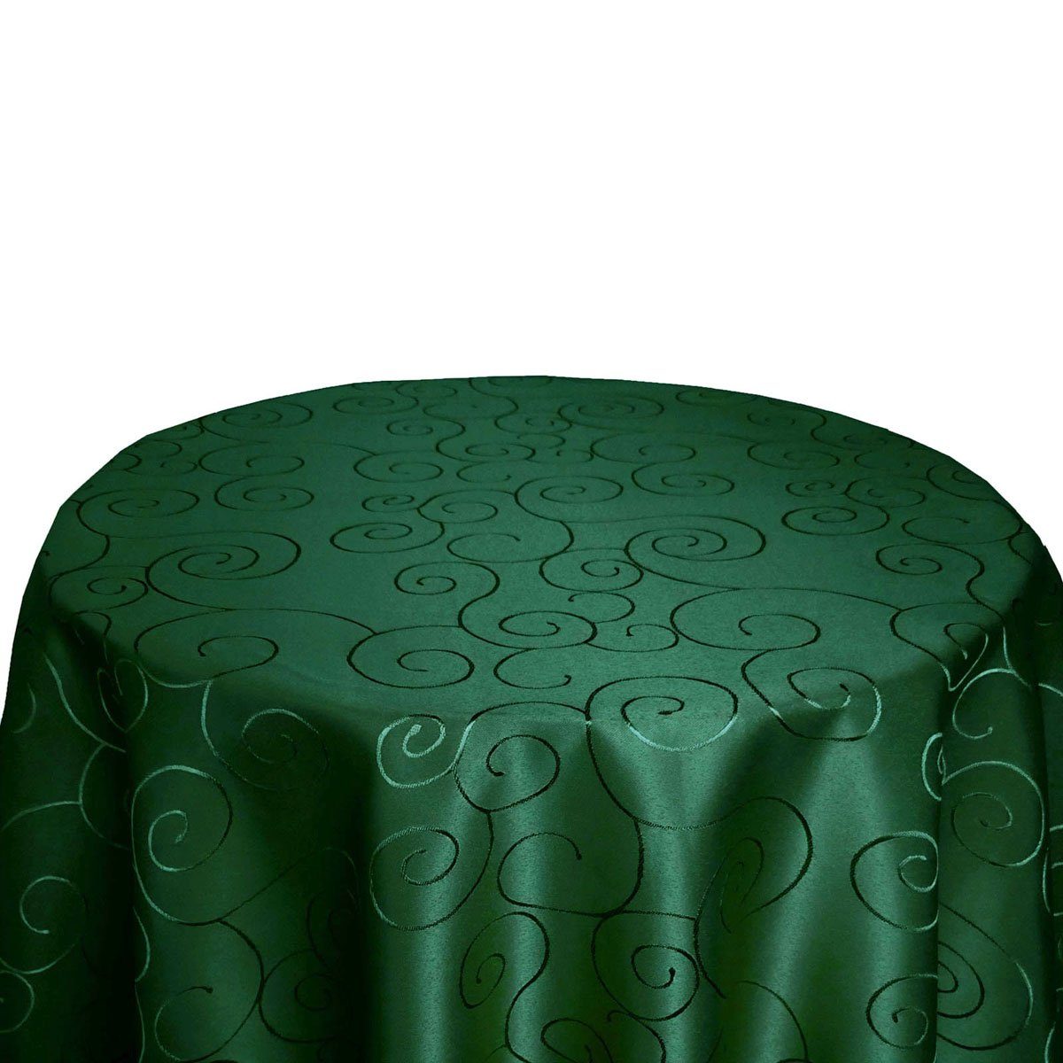Bronze Tischdecke Ornamente RUND Tischdecke Seidenglanz günstig online kaufen