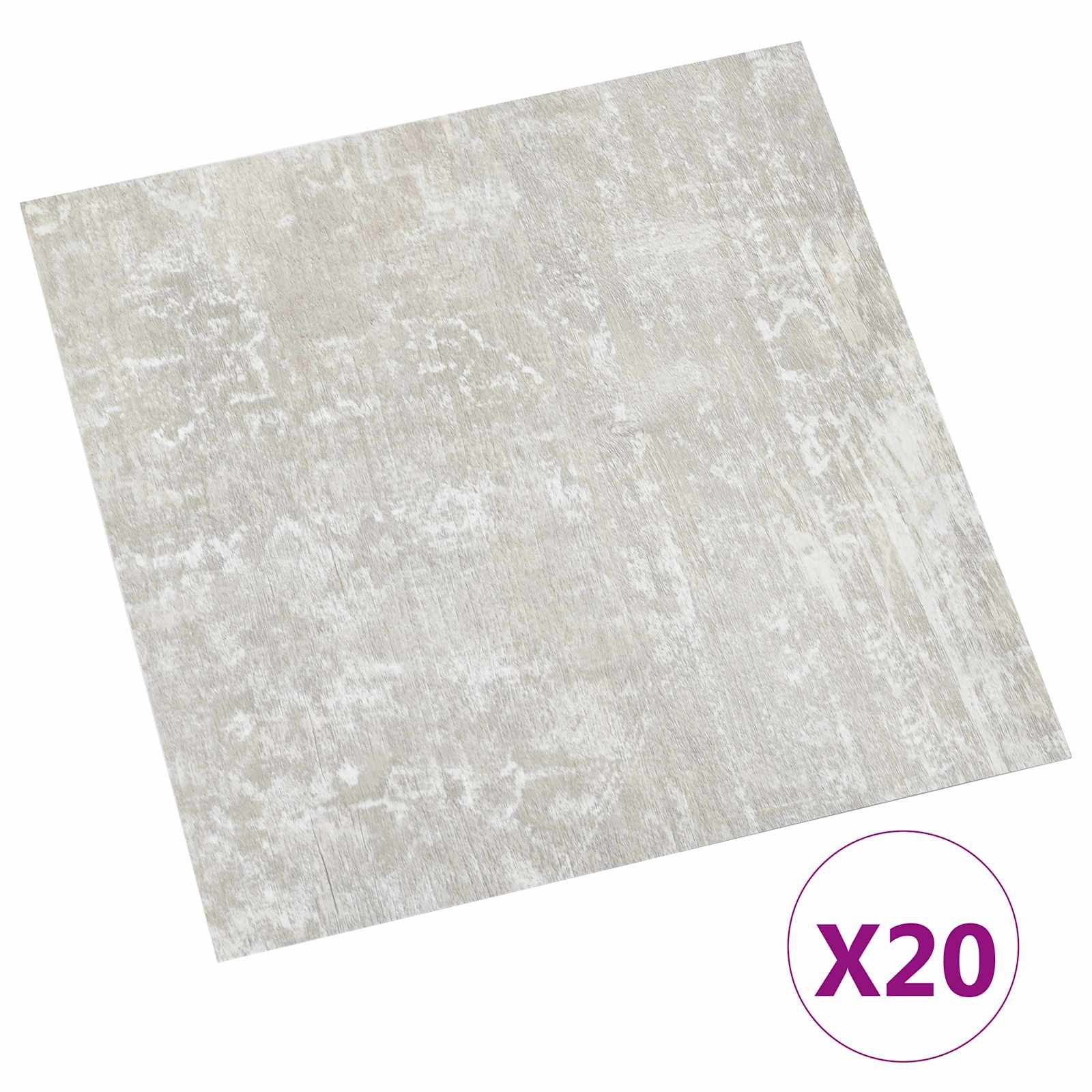 vidaXL Vinyllaminat 30,5 x 30,5 cm Vinyllaminat selbstklebend Laminatboden Bodenbelag 20 S
