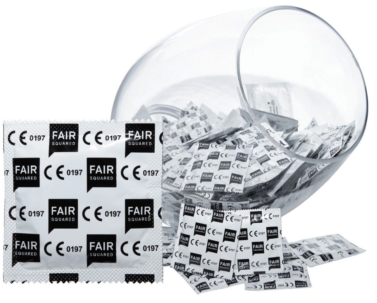 Fair Squared Einhand-Kondome FAIR Ultrathin - (div. SQUARED Varianten)