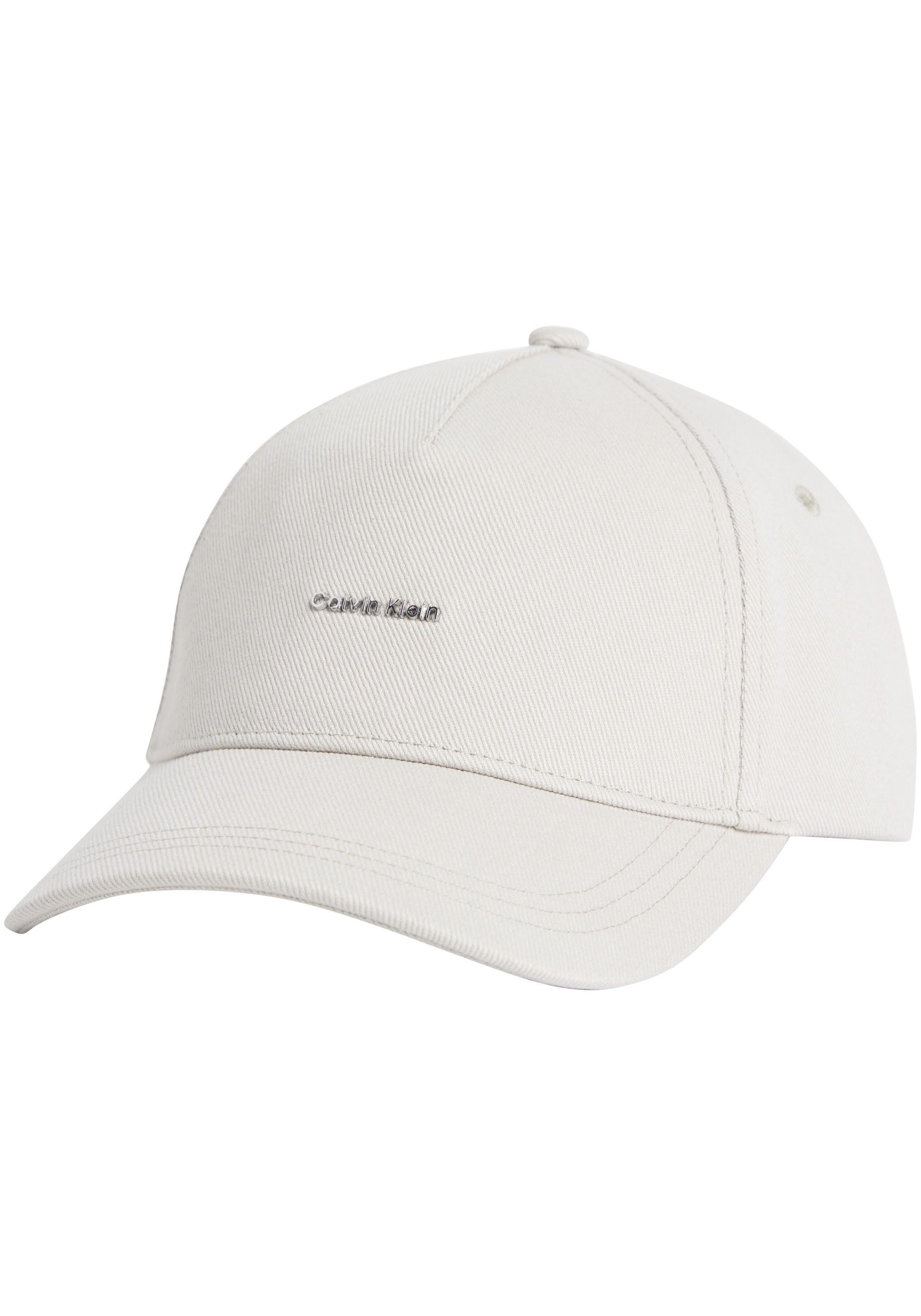 Calvin Klein Baseball Cap CALVIN LETTERING CANVAS CAP mit Logoprägung