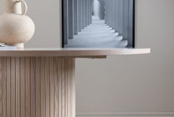 BOURGH Esstisch BIANCA Esszimmertisch / runder Tisch ⌀110x75cm in modernem Design