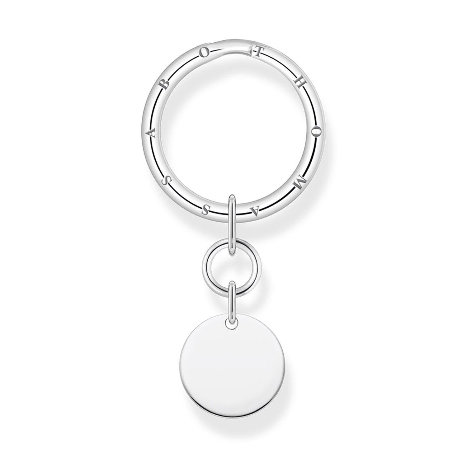 THOMAS SABO Брелки Schlüsselring Coin Silber