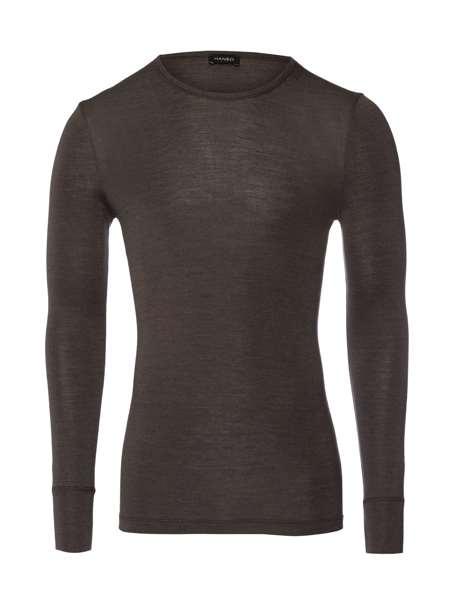 Hanro Longsleeve Woolen Silk unterhemd unterzieh-shirt ärmellos