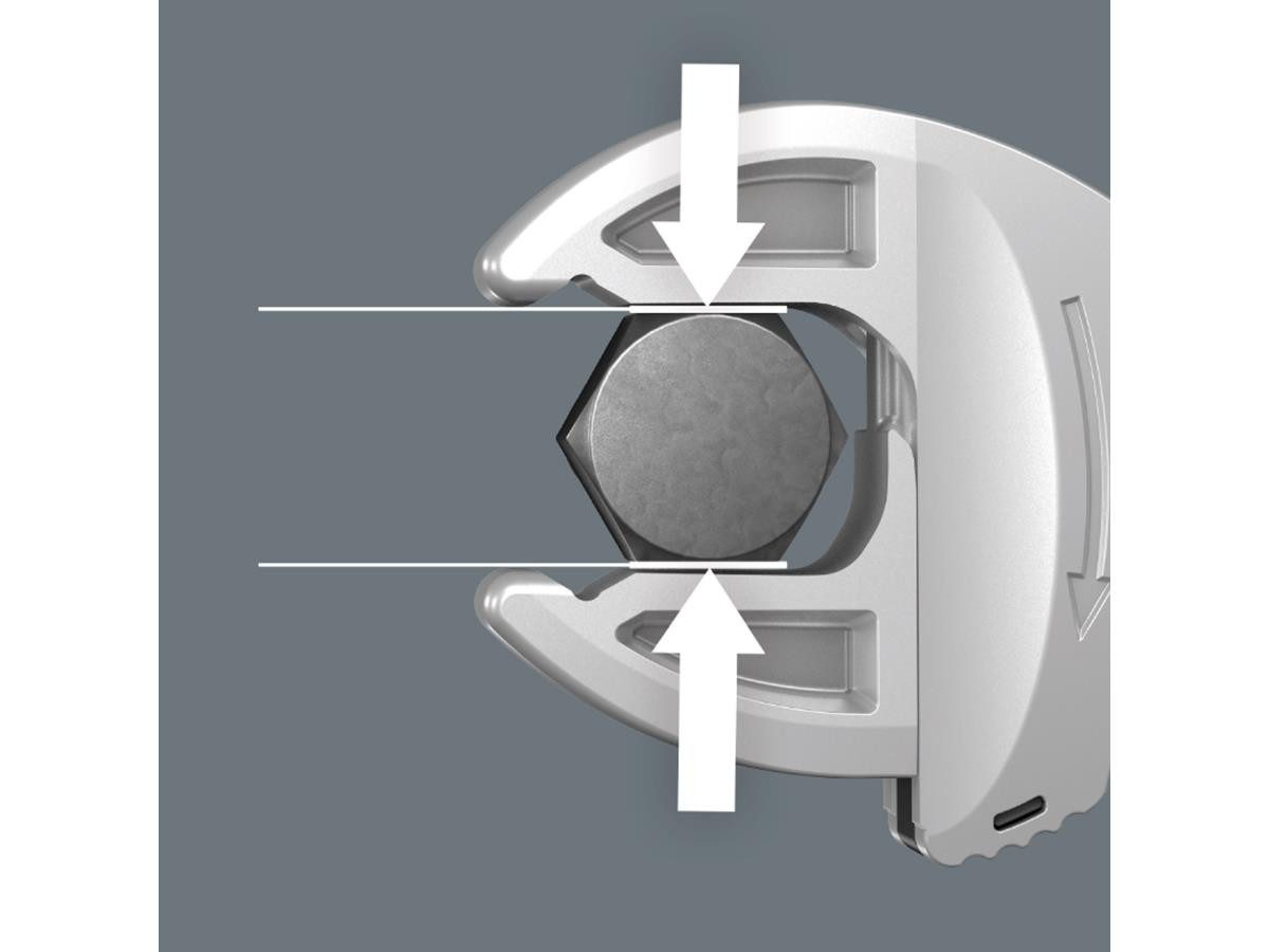 Wera Maulschlüssel 6006 Joker XS/S Selbstjustierender, 30° Rückschwenkwinkel, Hebelmechanismus, mechanise Ratschenfunktion