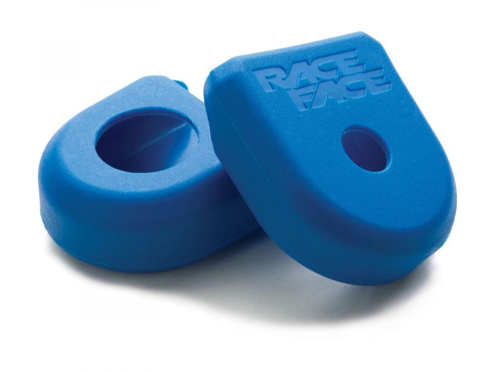 Race Face Fahrradkurbel Race Face Crank Boot Kurbelschutz Kit, 2 Stk., medium blau - Schutz fü