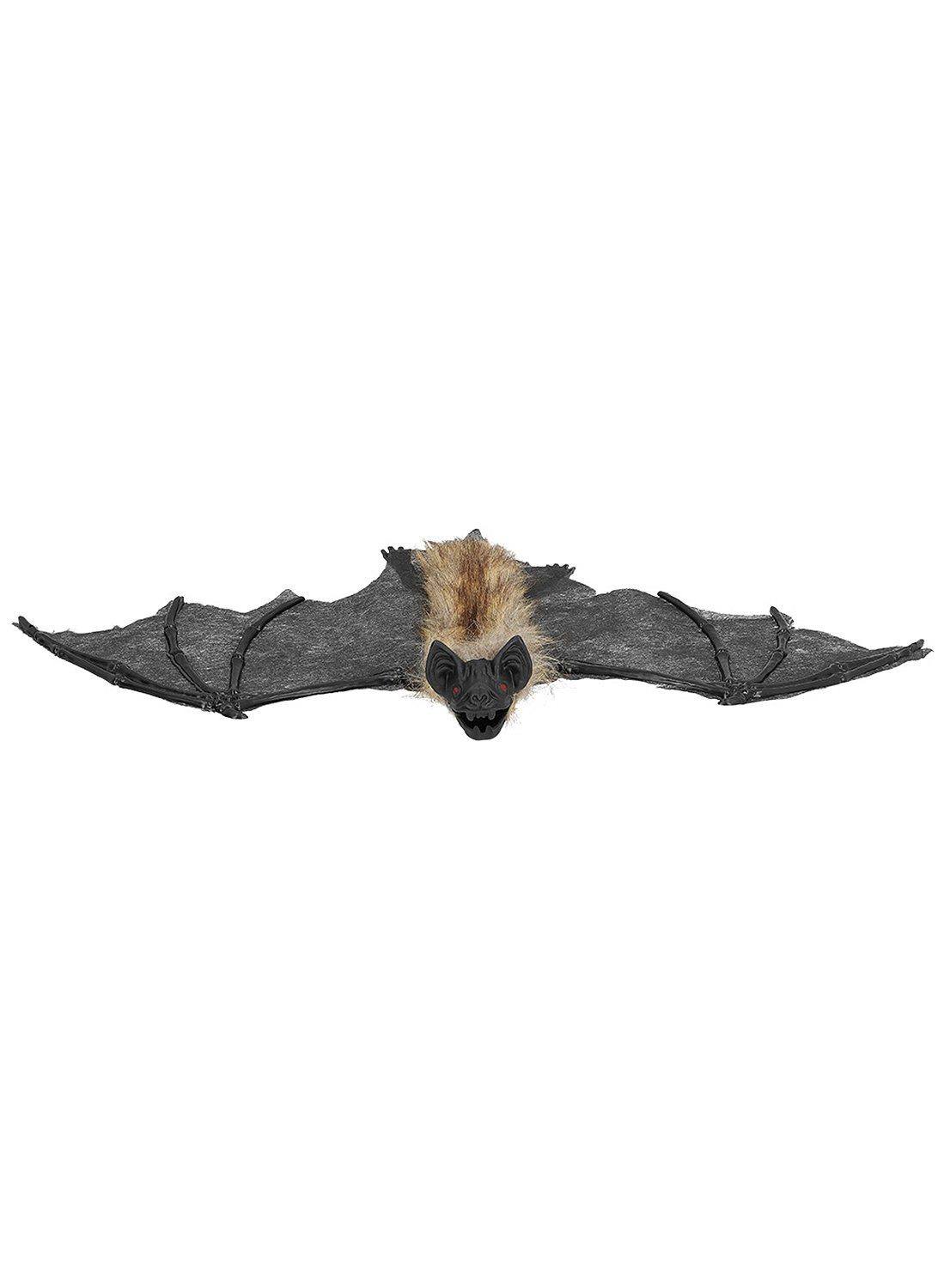 Boland Dekoobjekt Haarige Fledermaus Hängedekoration Halloween Deko
