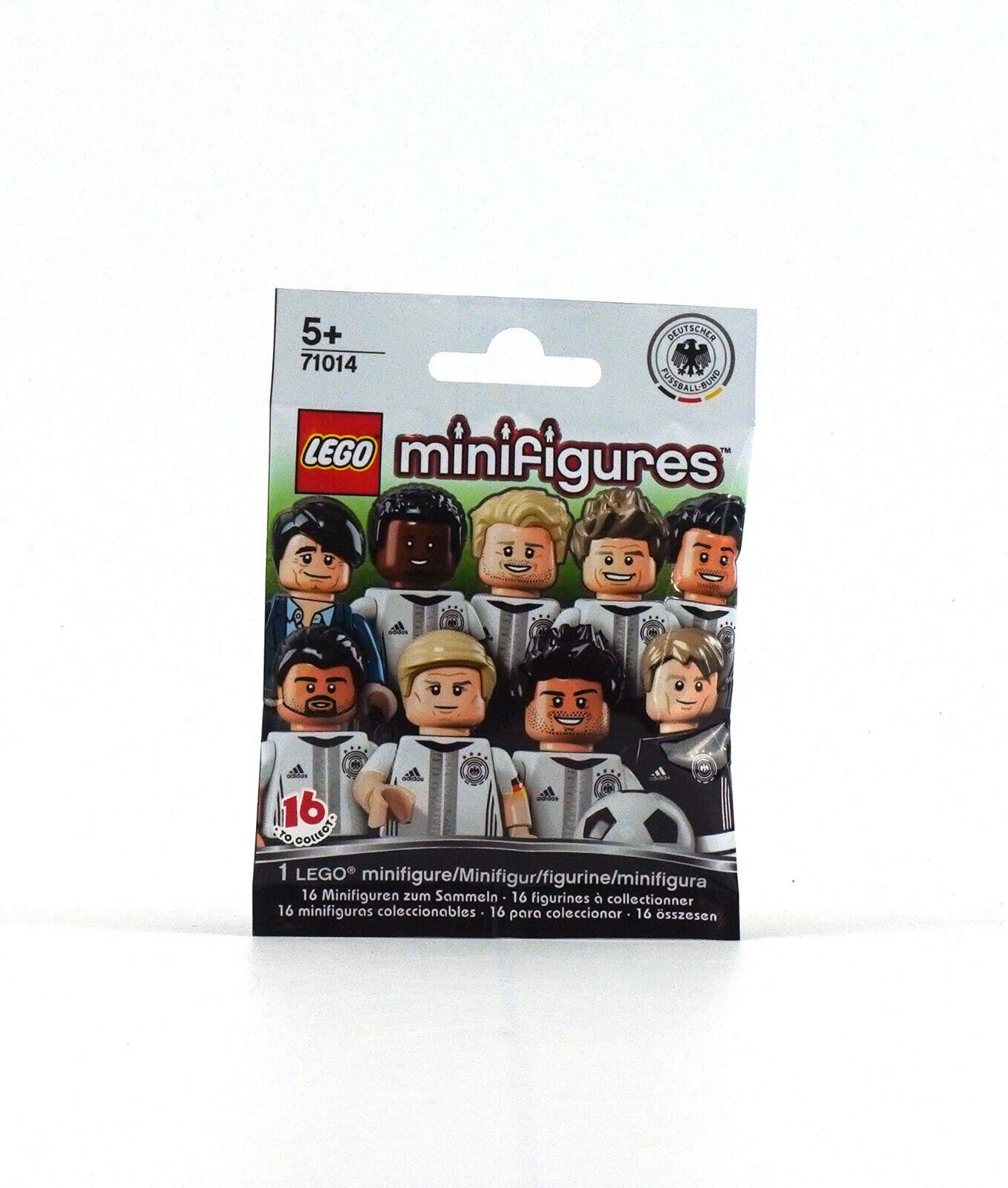 LEGO® LEGO® DFB Minifiguren 71014 - Tüte 25x Spielbausteine, (Bausteine, 25 St., Kreativ-Set), Made in Europe