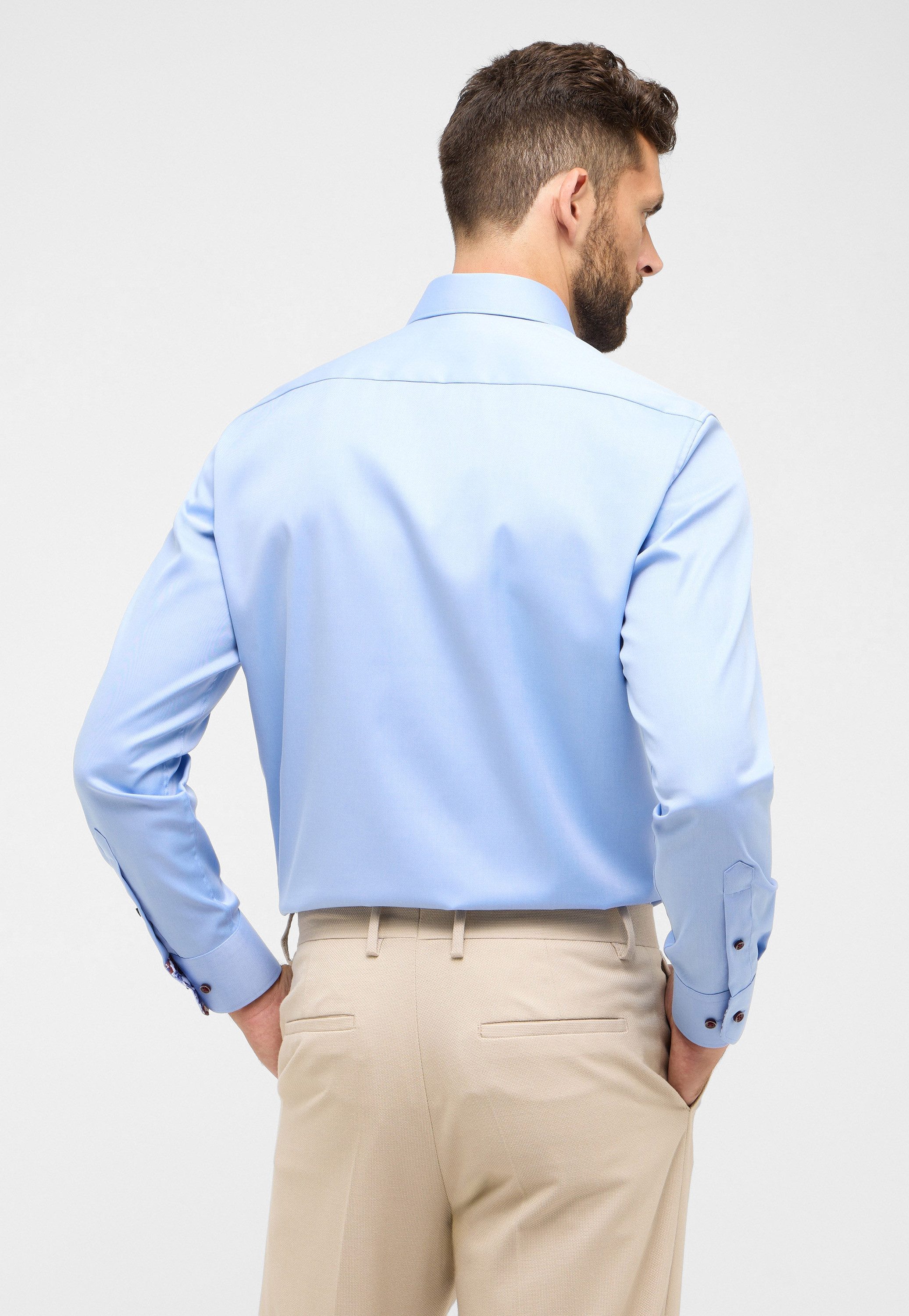 Eterna Langarmhemd "MODERN FIT", NON IRON (bügelfrei) günstig online kaufen