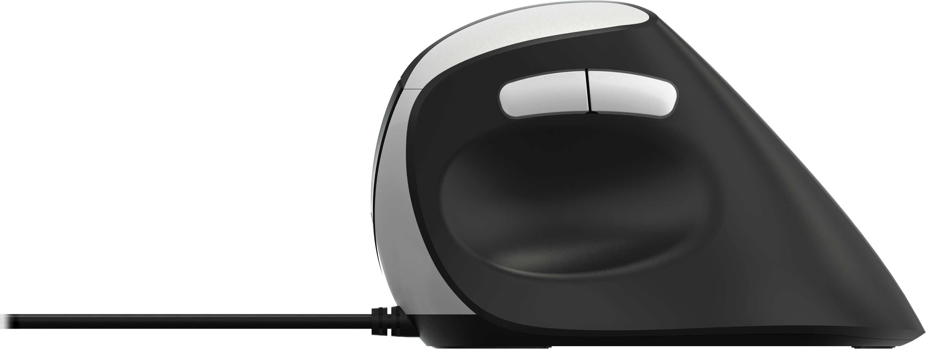 Rapoo EV200 - Kabelgebundene Ergonomische Maus, Präzise & Komfortable Maus (kabelgebunden, 5 programmierbare Tasten für mehr Funktionalität)