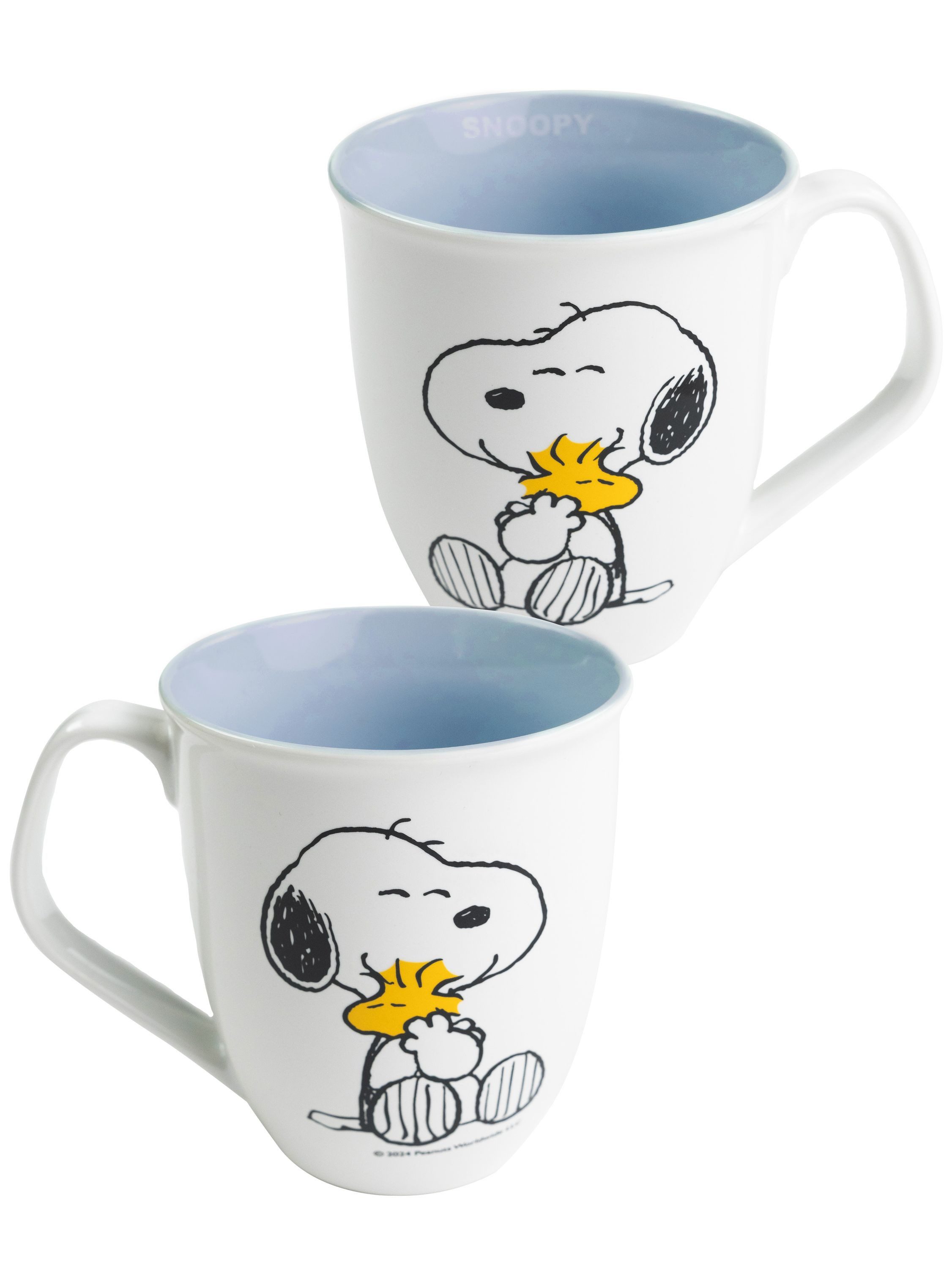 United Labels® Tasse The Peanuts Snoopy Kaffeetasse Becher Kaffeebecher Keramik 280 ml, Keramik