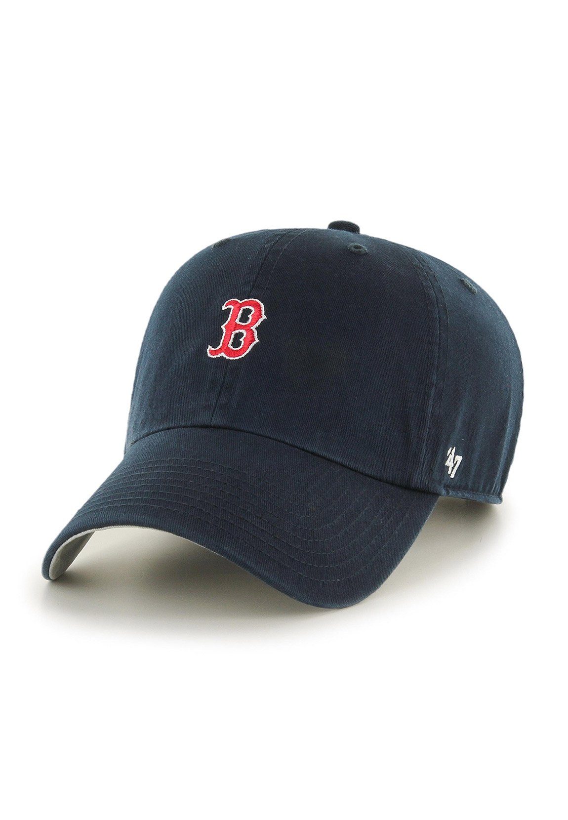 x27;47 Brand Baseball Cap 47 Cap B-BSRNR02GWS-NY Runner Clean Base Up RED BOSTON Brand SOX Strapback Dunkelblau