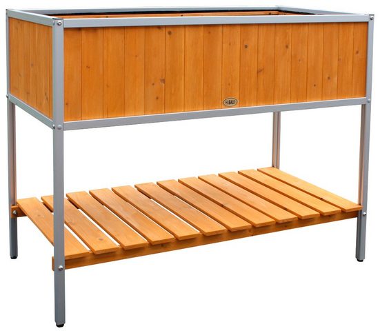 HABAU Hochbeet BxTxH: 115x53,5x89 cm, mit Aluminiumrahmen online kaufen