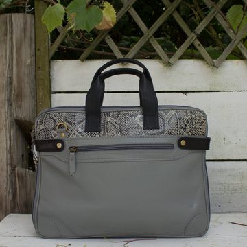 Sunsa Aktentasche Damen Bürotasche. Leder Aktentasche. Frauen Laptoptasche. Handtasche, Reste von echt Leder