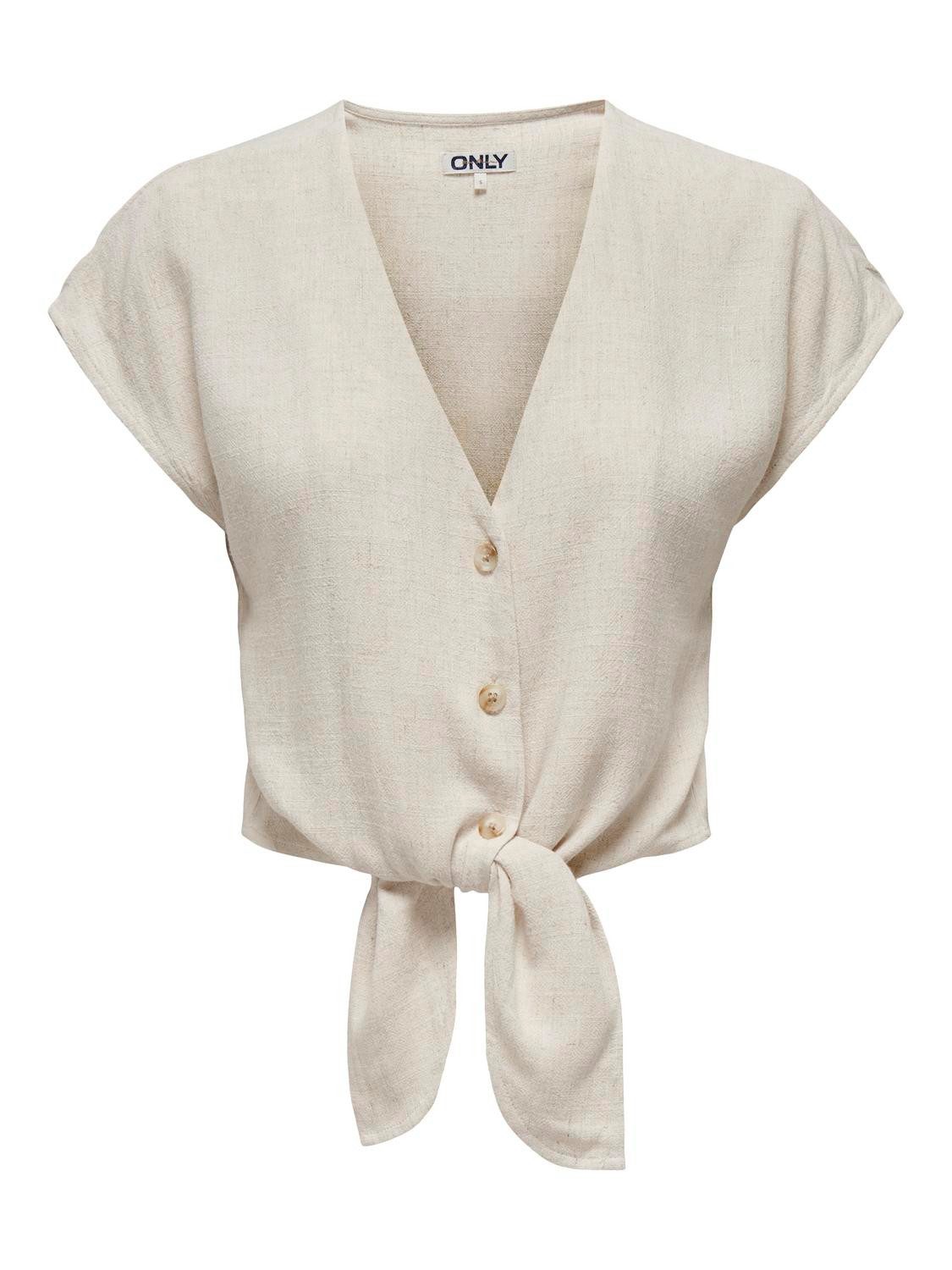 ONLY Blusenshirt Sommerliches Cropped Shirt mit günstig online kaufen