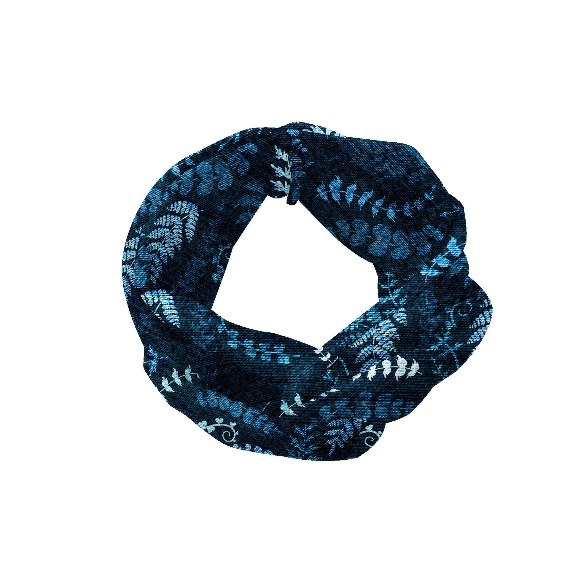 Abakuhaus Elastisch Angenehme Stirnband accessories alltags Blumenstrudel Blau Ast und Blätter