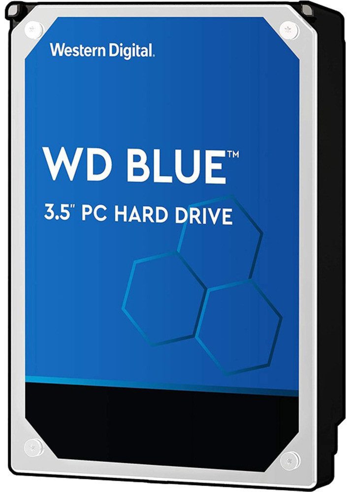 Western Digital Western Digital WD Blue 4TB HDD 3.5Zoll Festplatte 6Gb/s 5400rpm interne HDD-Festplatte (4TB)