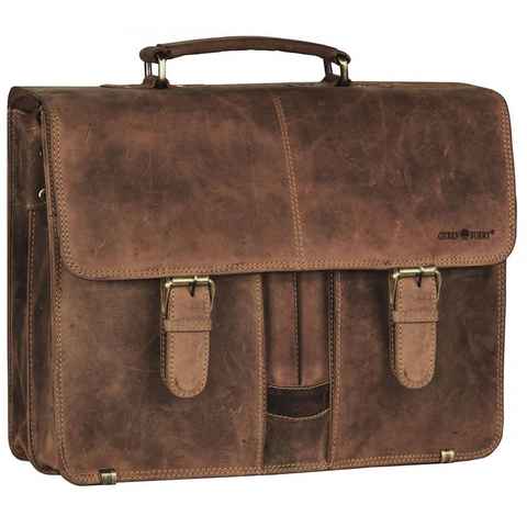 Greenburry Aktentasche Vintage, Leder