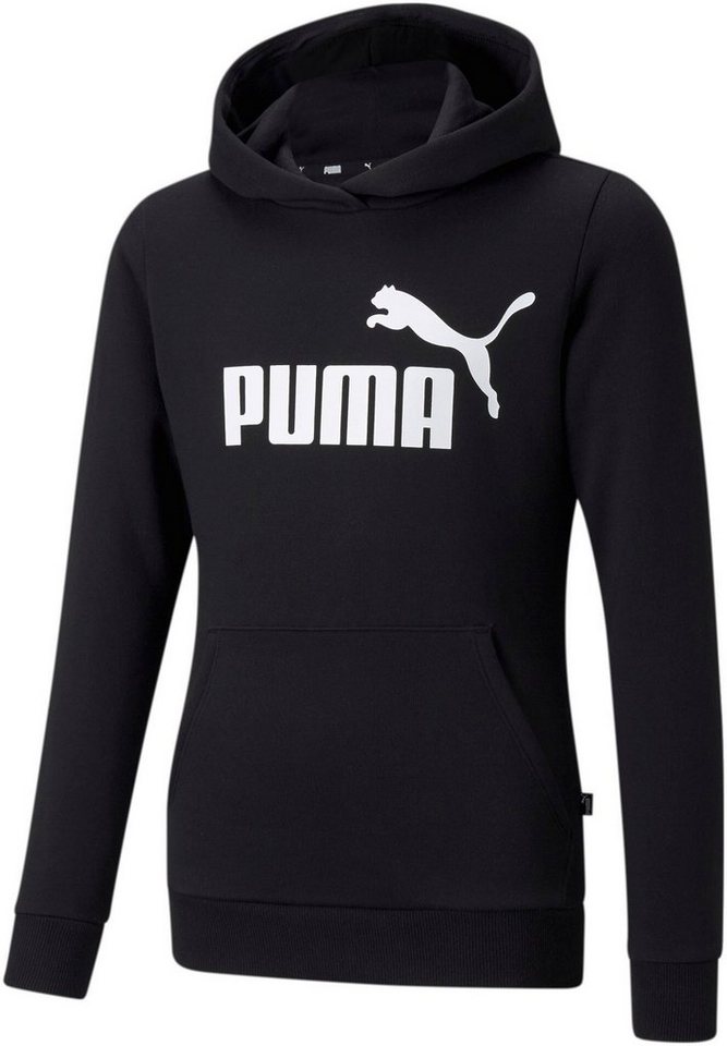 PUMA Kapuzensweatshirt ESS LOGO HOODIE FL G, PUMA Archive No. 1-Logo in  Gummidruck auf Brusthöhe