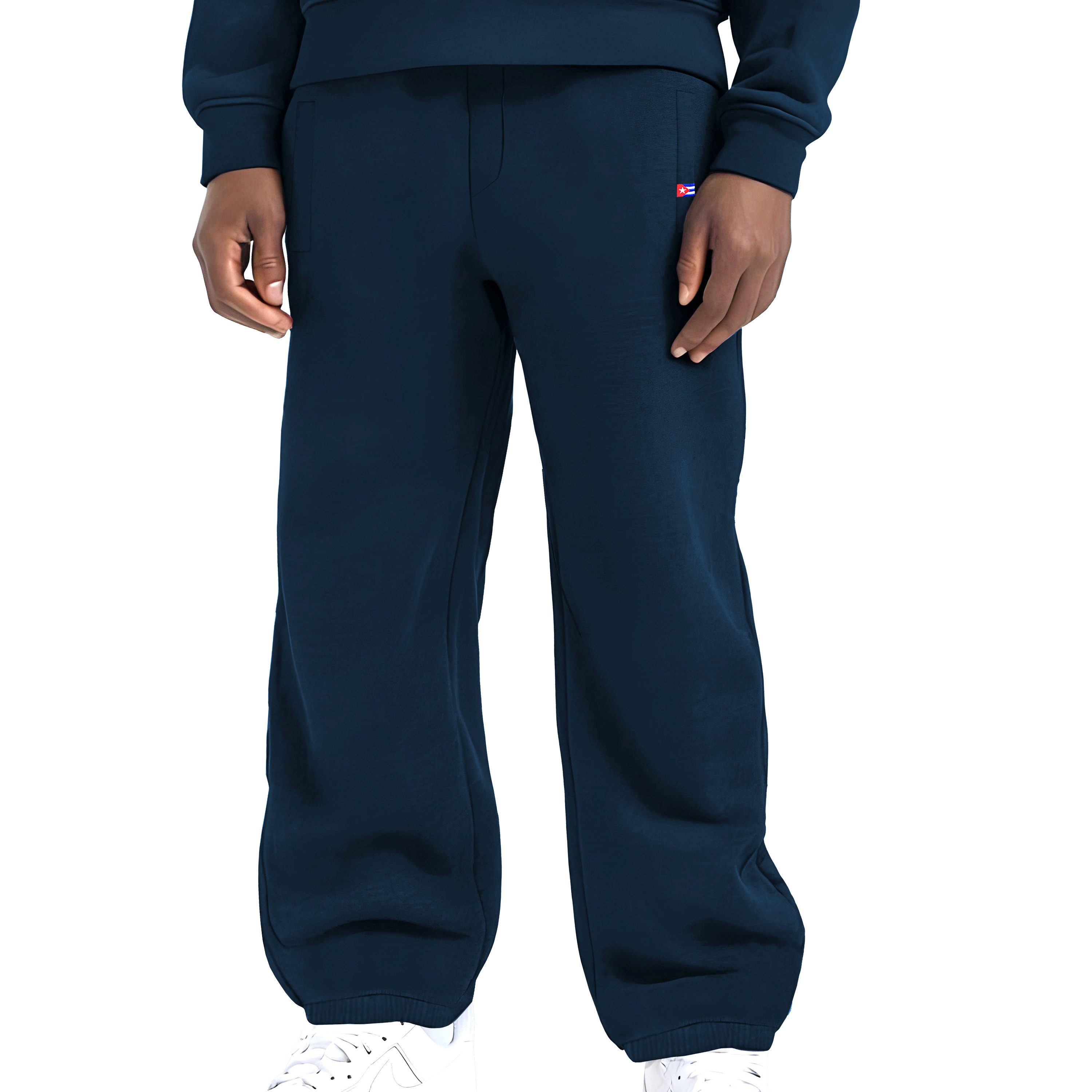 CUBAIANS Jogginghose Caonao Herren Baggy Pant Hose Freizeit Loose Fit Sweat günstig online kaufen