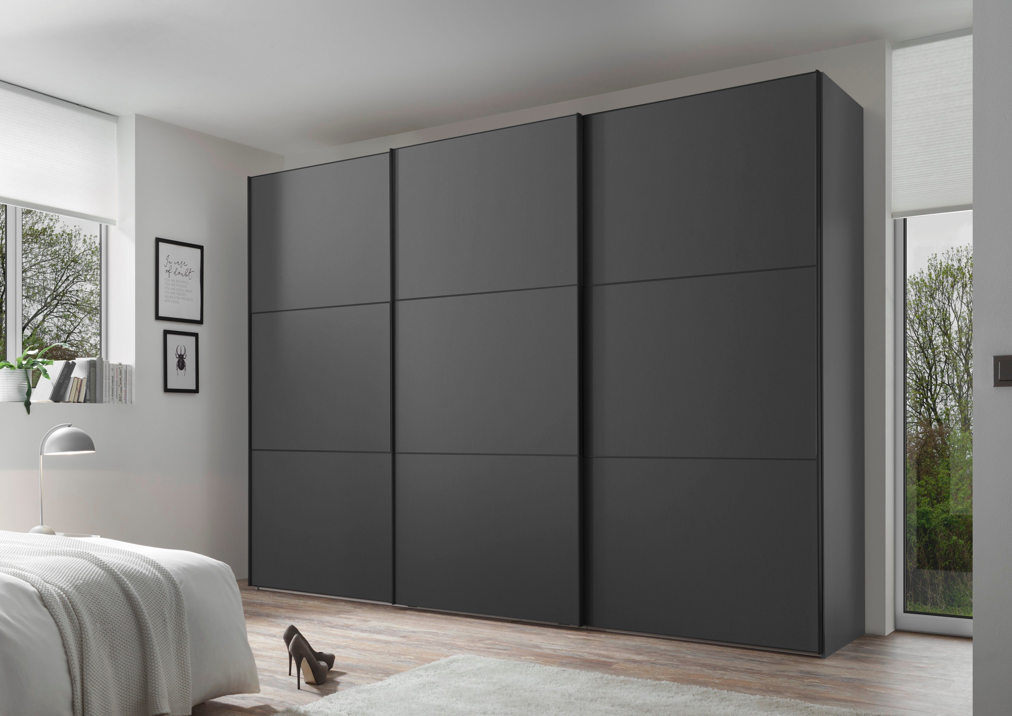 STAUD Schwebetürenschrank Includo, Made in Germany Mit vier verschiedenen Ausstattungsvarianten