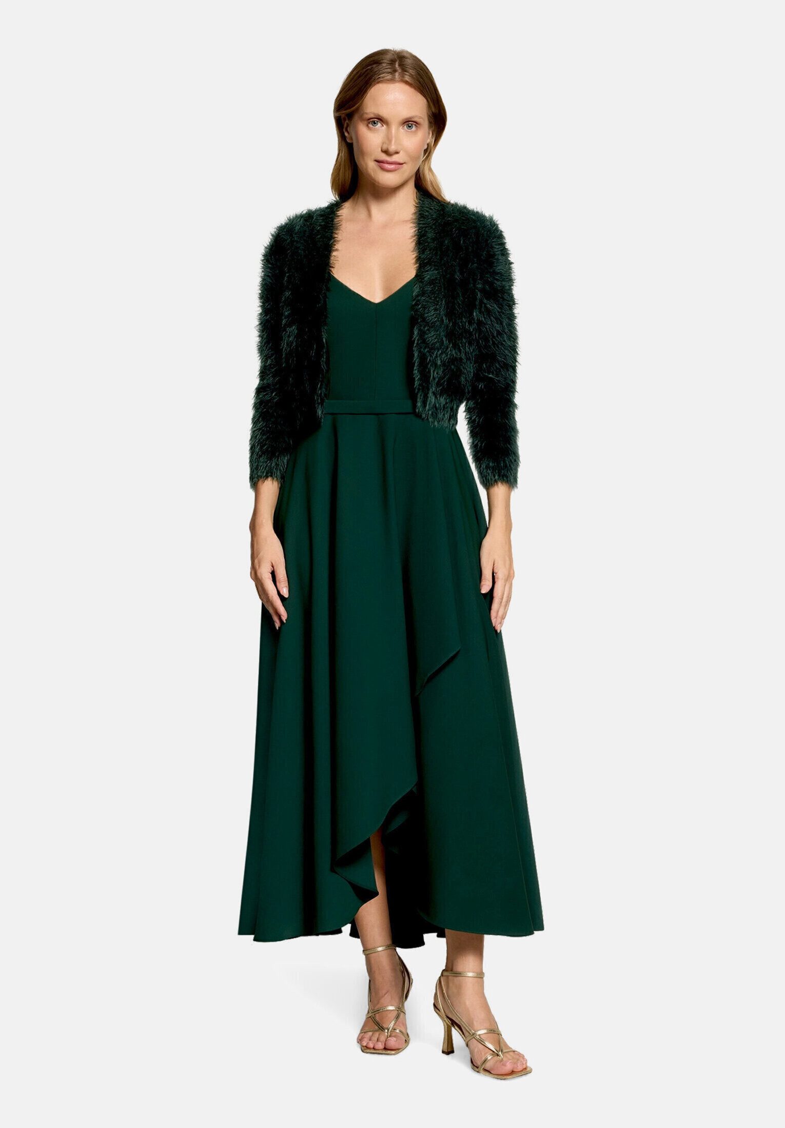Vera Mont Strickjacke Damen mit Struktur (1-tlg) Struktur
