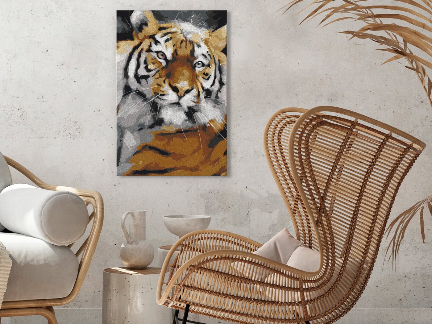 Thumbnail - Artgeist Malen nach Zahlen Friendly Tiger